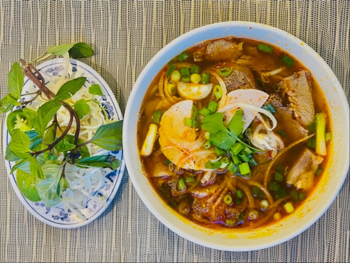 S35. Spicy Beef Noodle Soup.