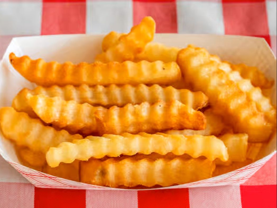 Krinkle Cut French Fries.