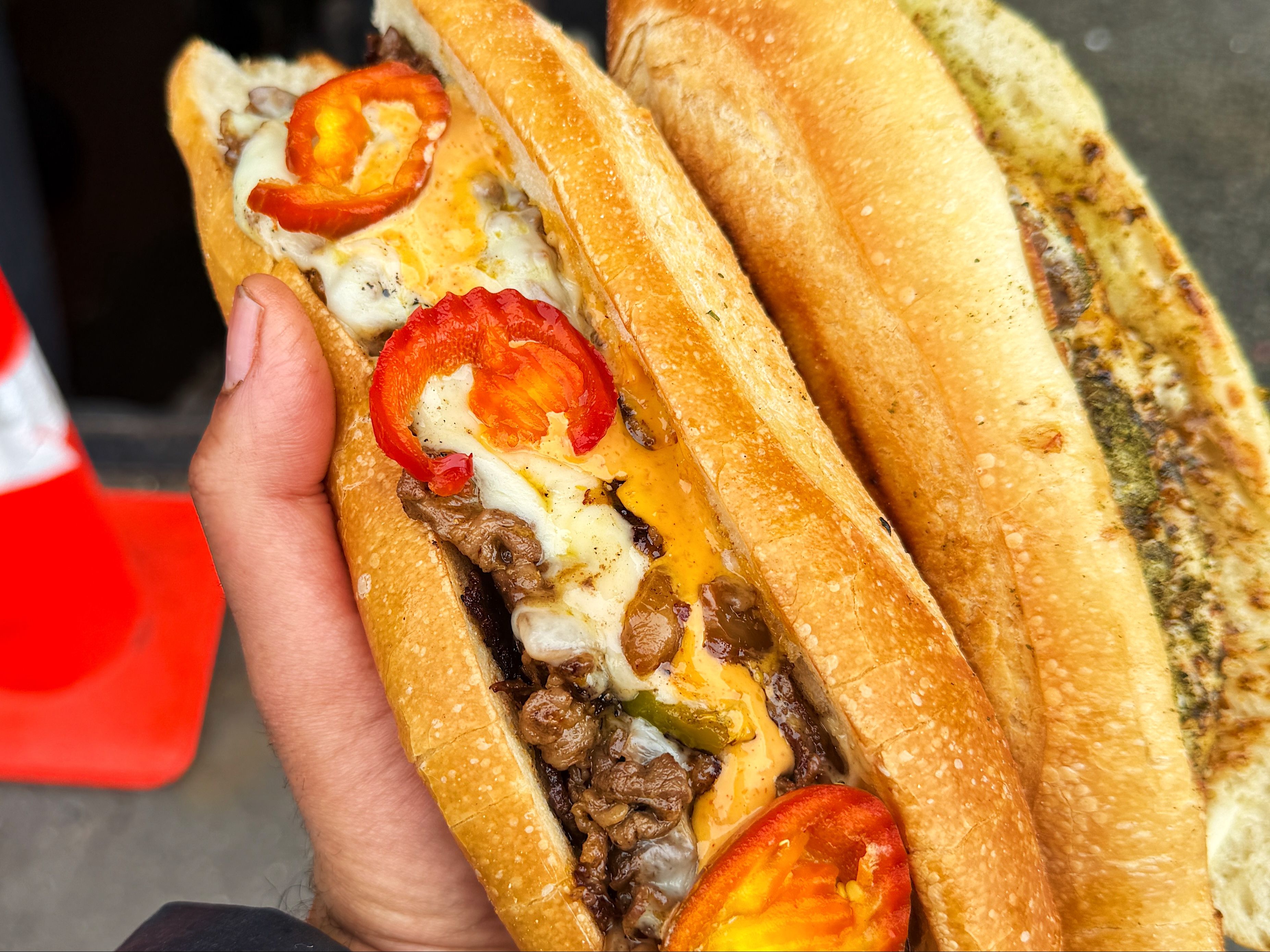 Pakistani Achari Cheesesteak