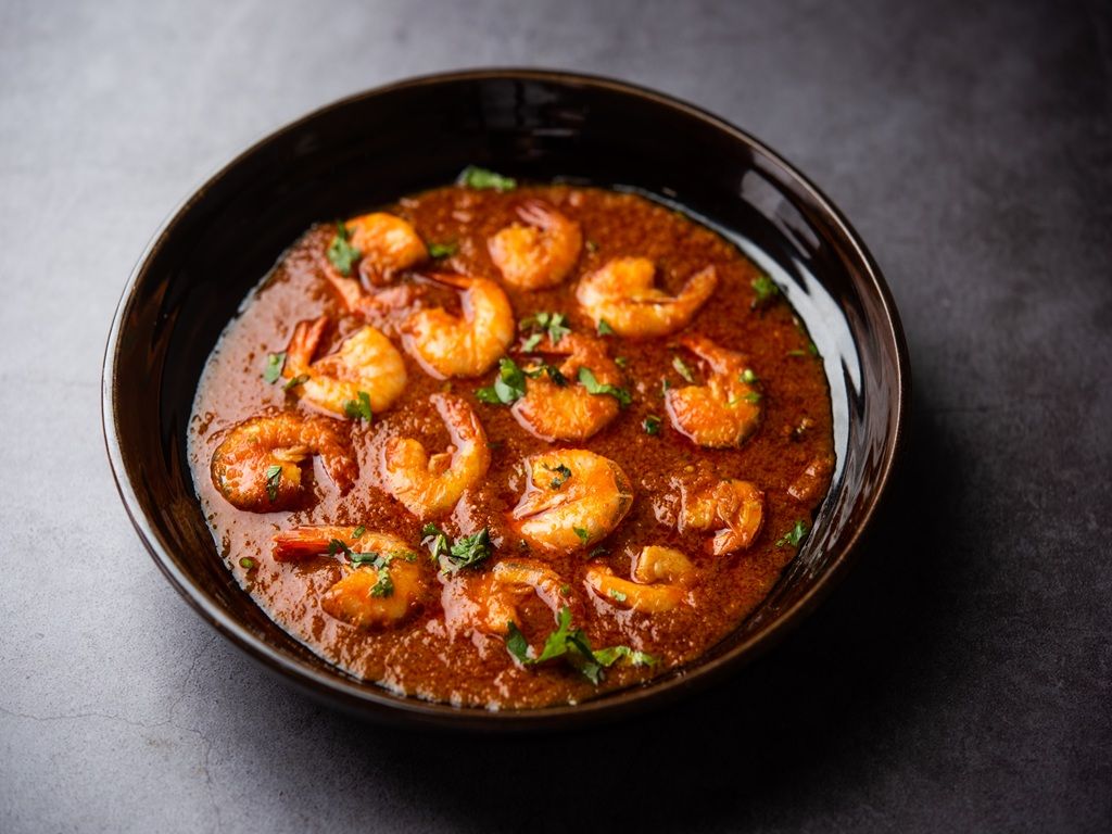 Shrimp Masala.
