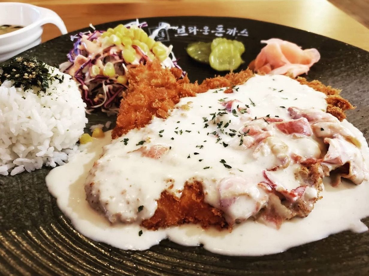 CARBONARA SPICY (PORK) KATSU.