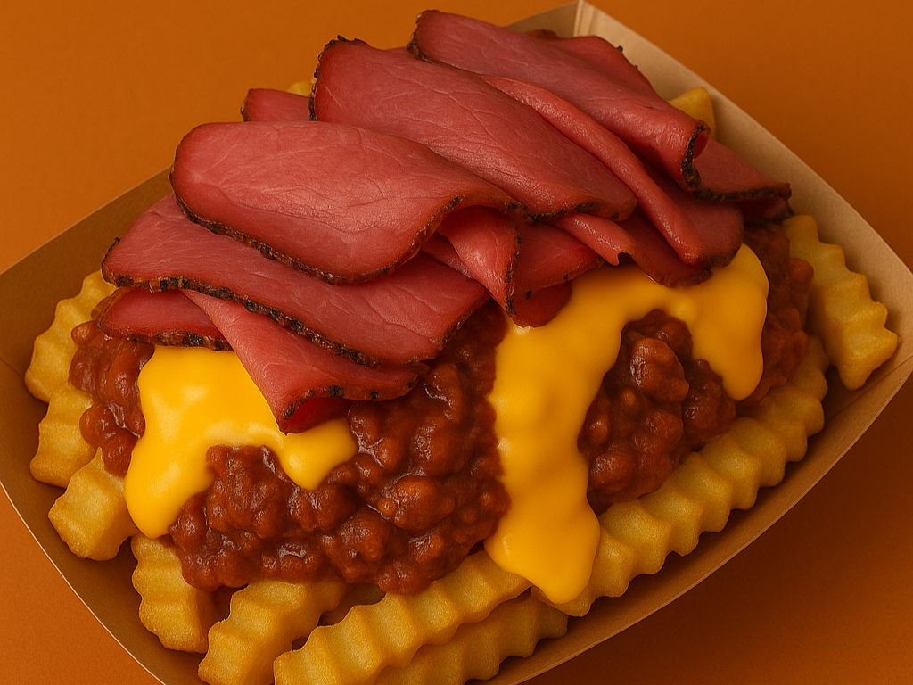 Pastrami Chilli Cheese Fries