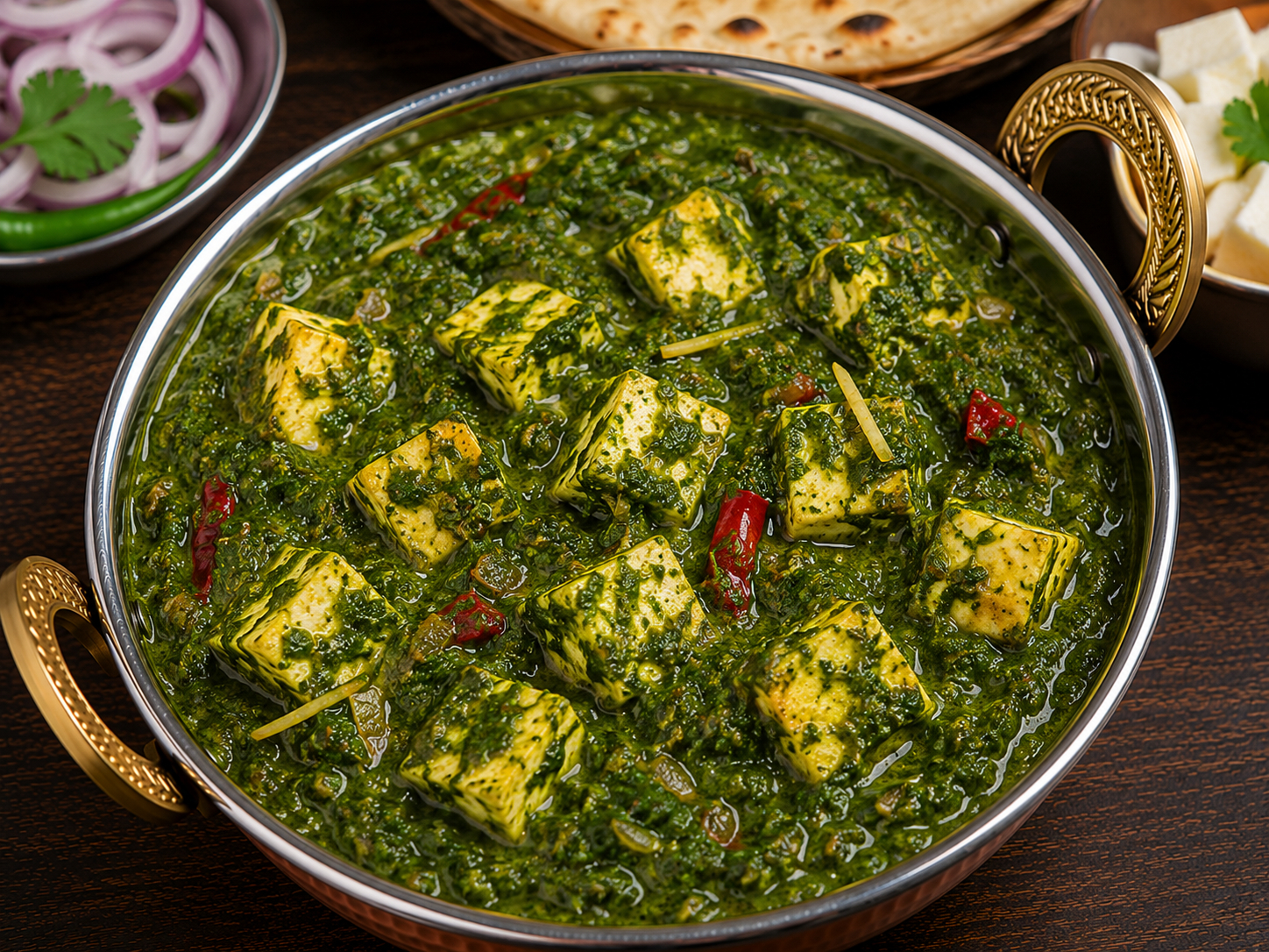 Saag Paneer.