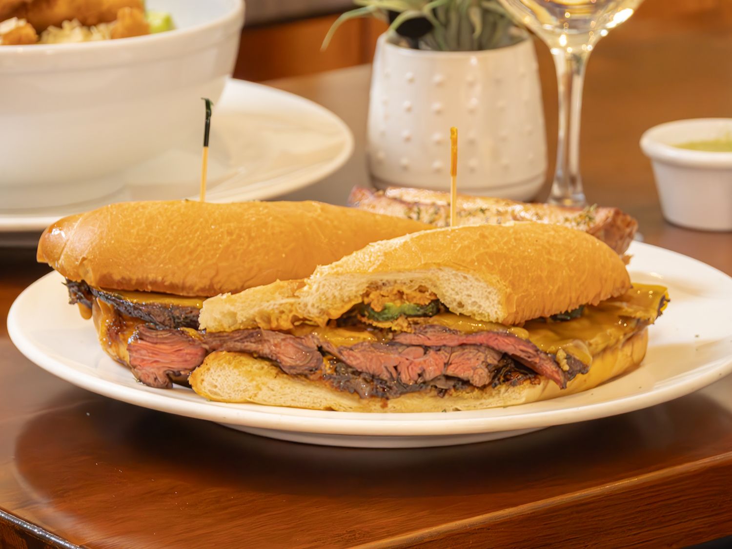 Ricky's Steak Sandwich.
