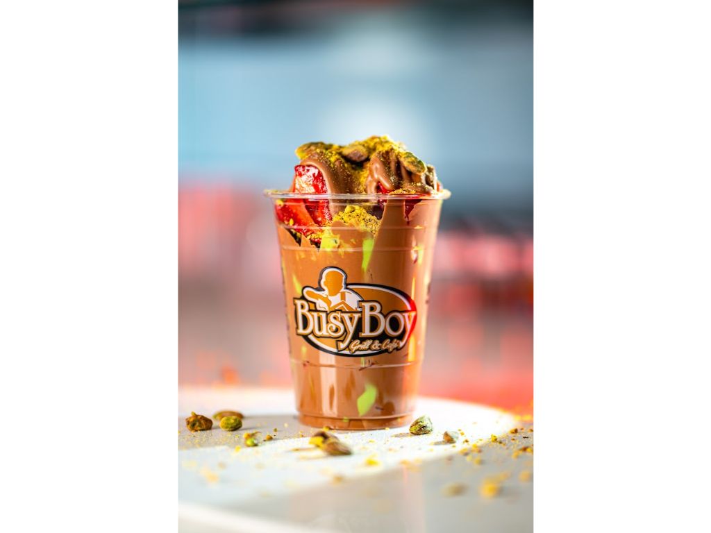 Chocolate Dubai Fruit Cup..