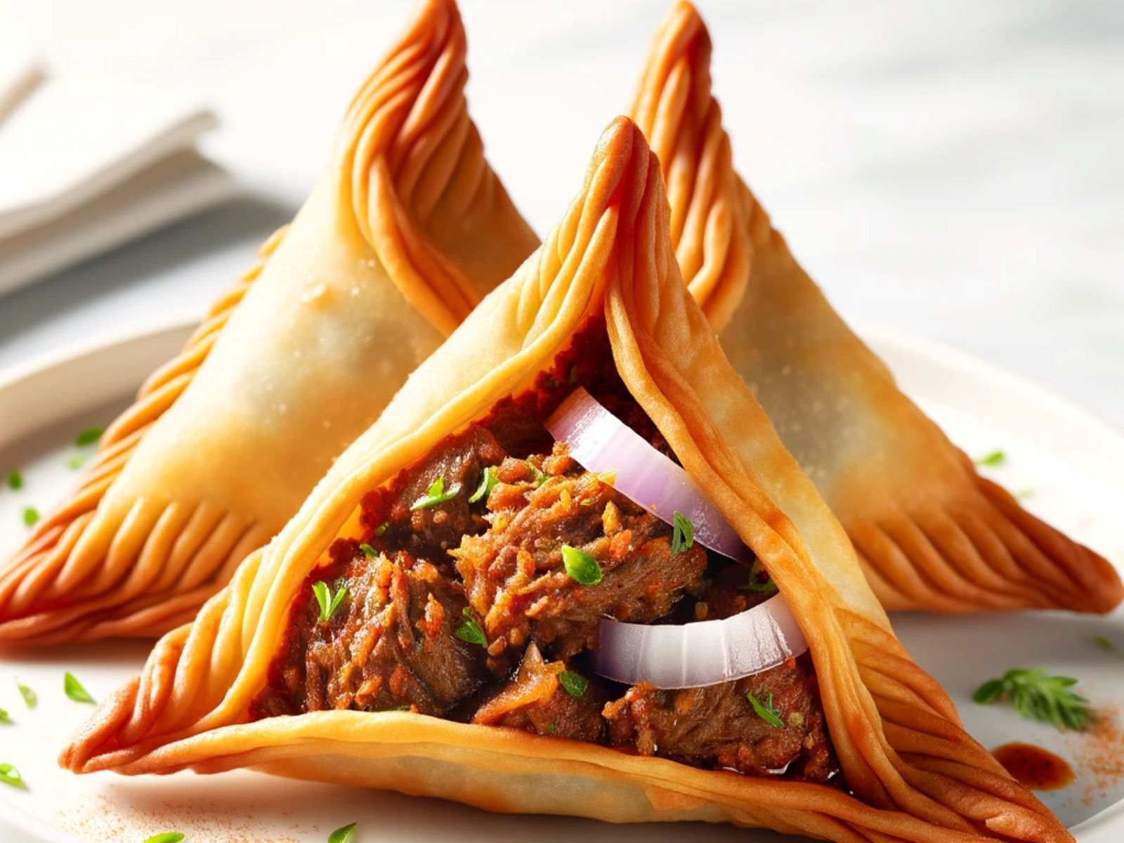 Lamb Samosa.