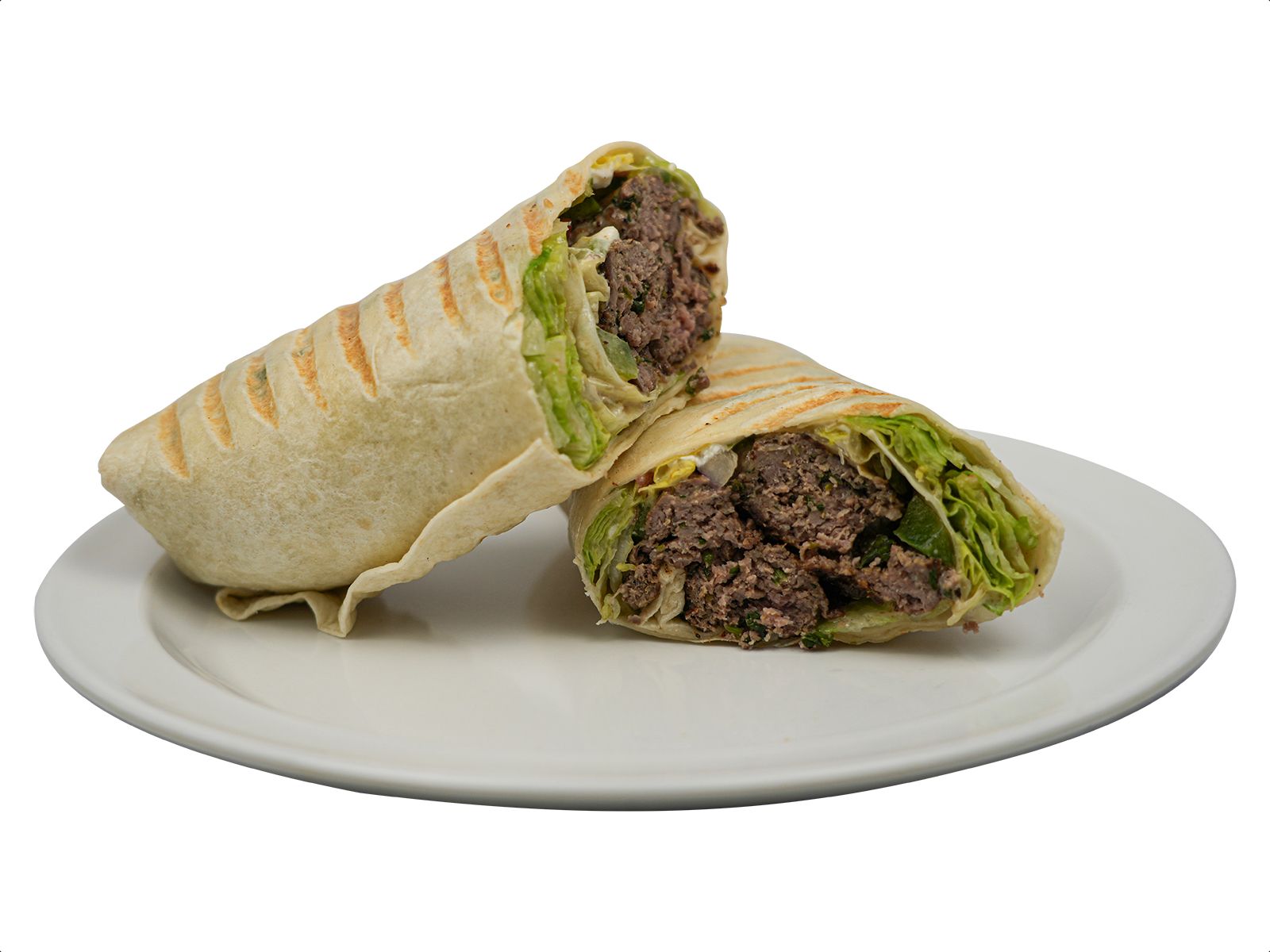 Kafta Kabob Wrap.