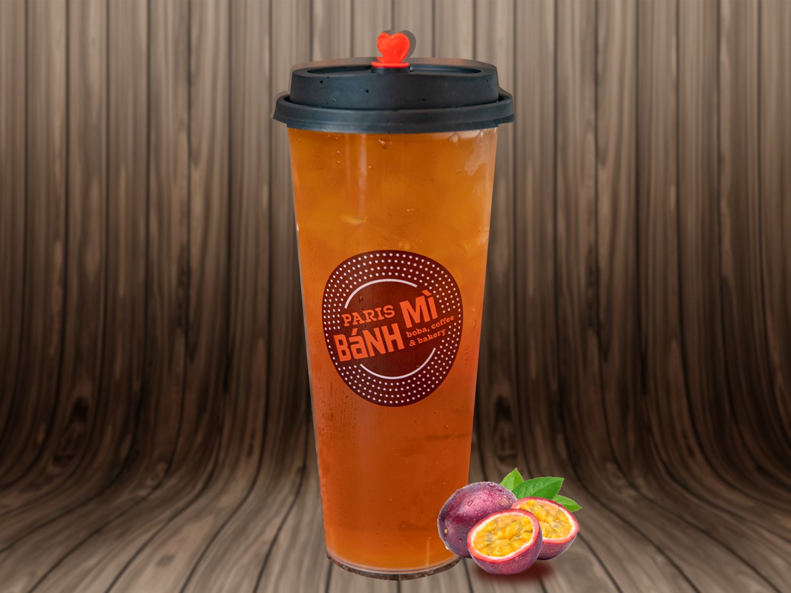 PASSION FRUIT FLAVORED TEA.