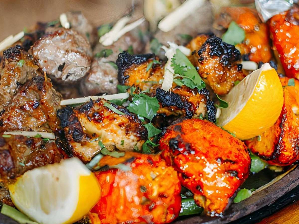 Tandoori Mixed Grill.