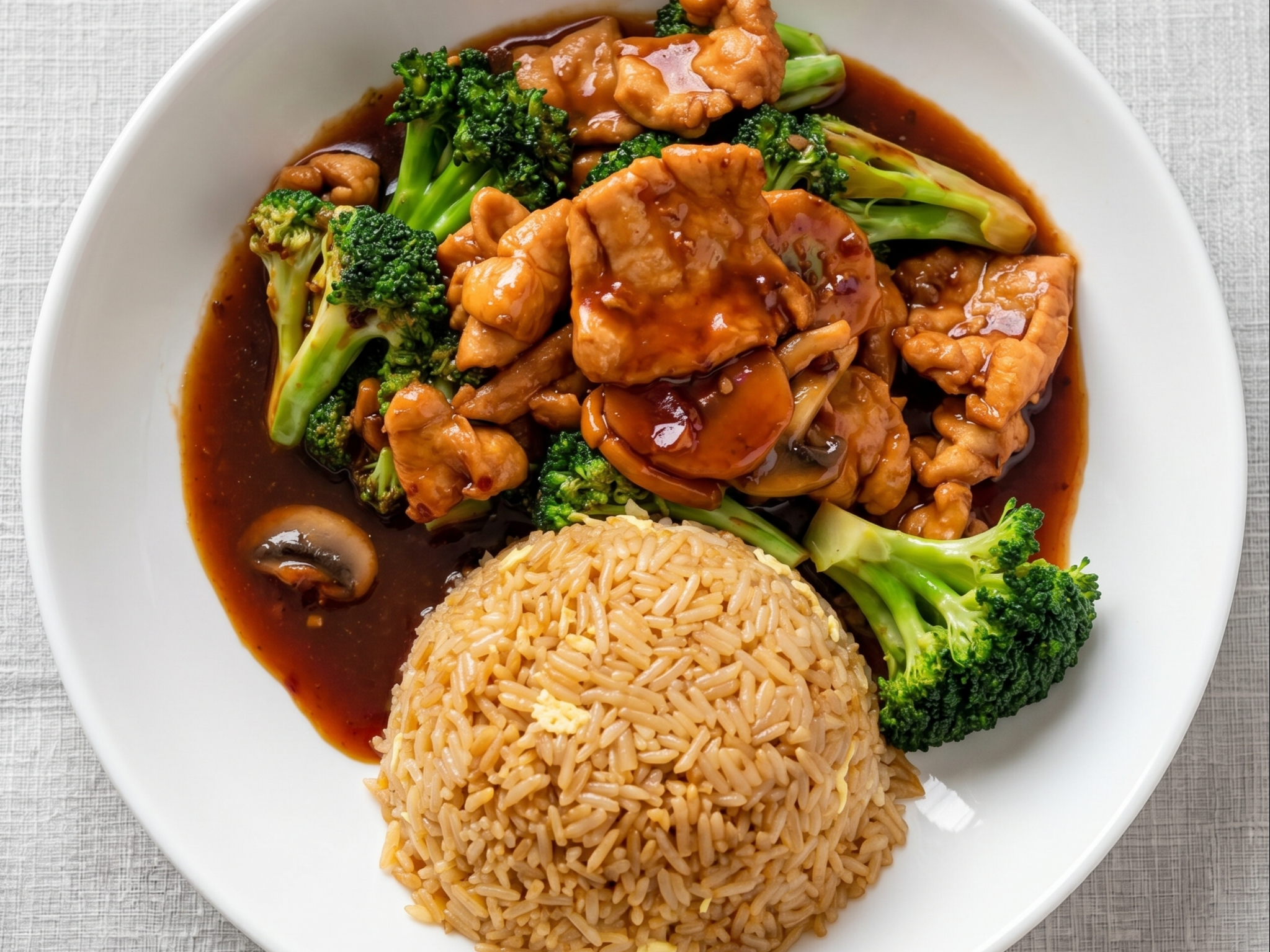 Chicken W. Broccoli.