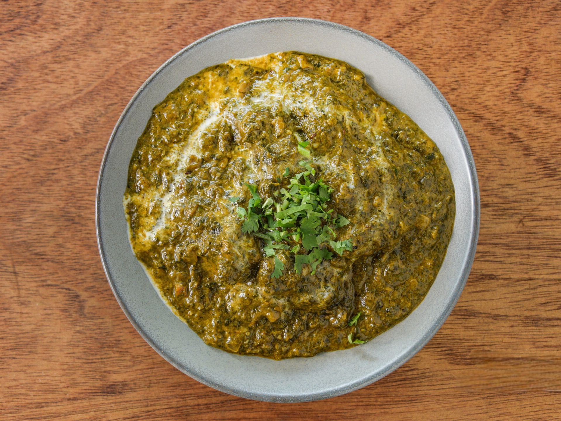 SAAG CHICKEN.