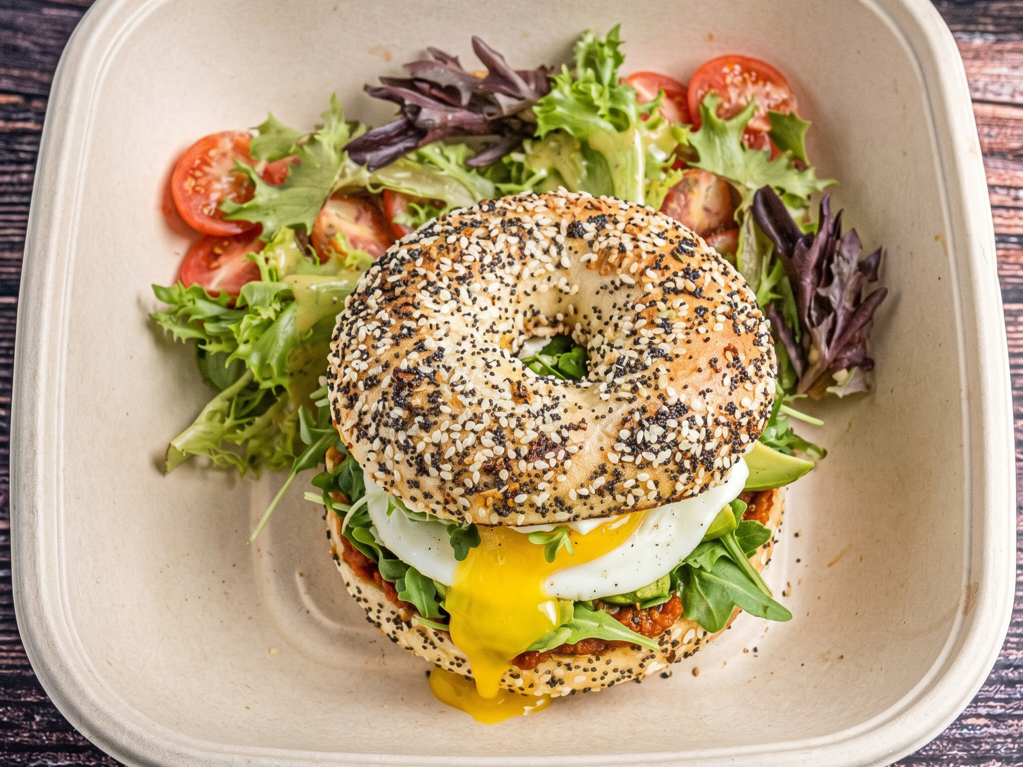 BAGEL EGG SANDWICHE
