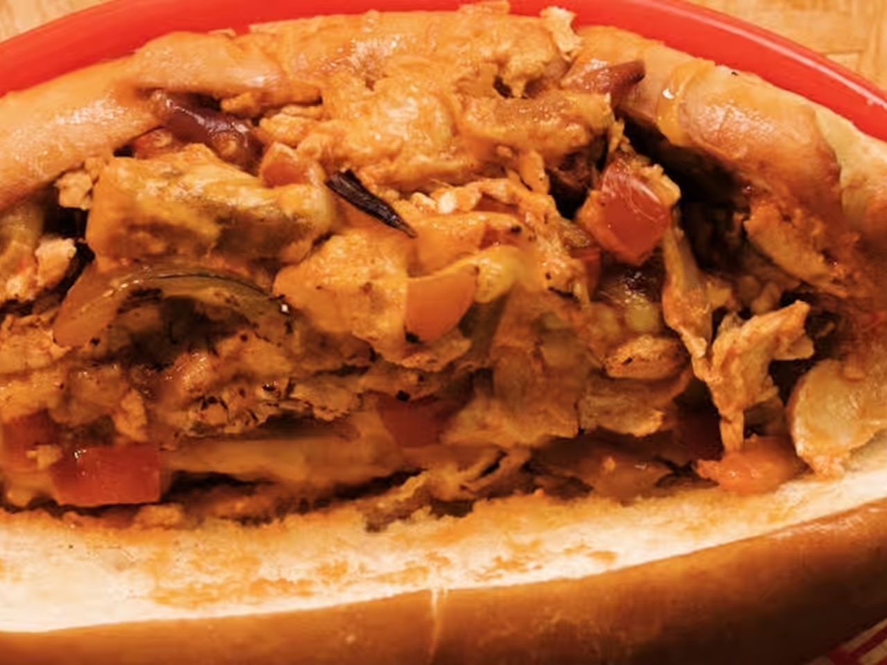 BBQ Chicken Cheesesteak.
