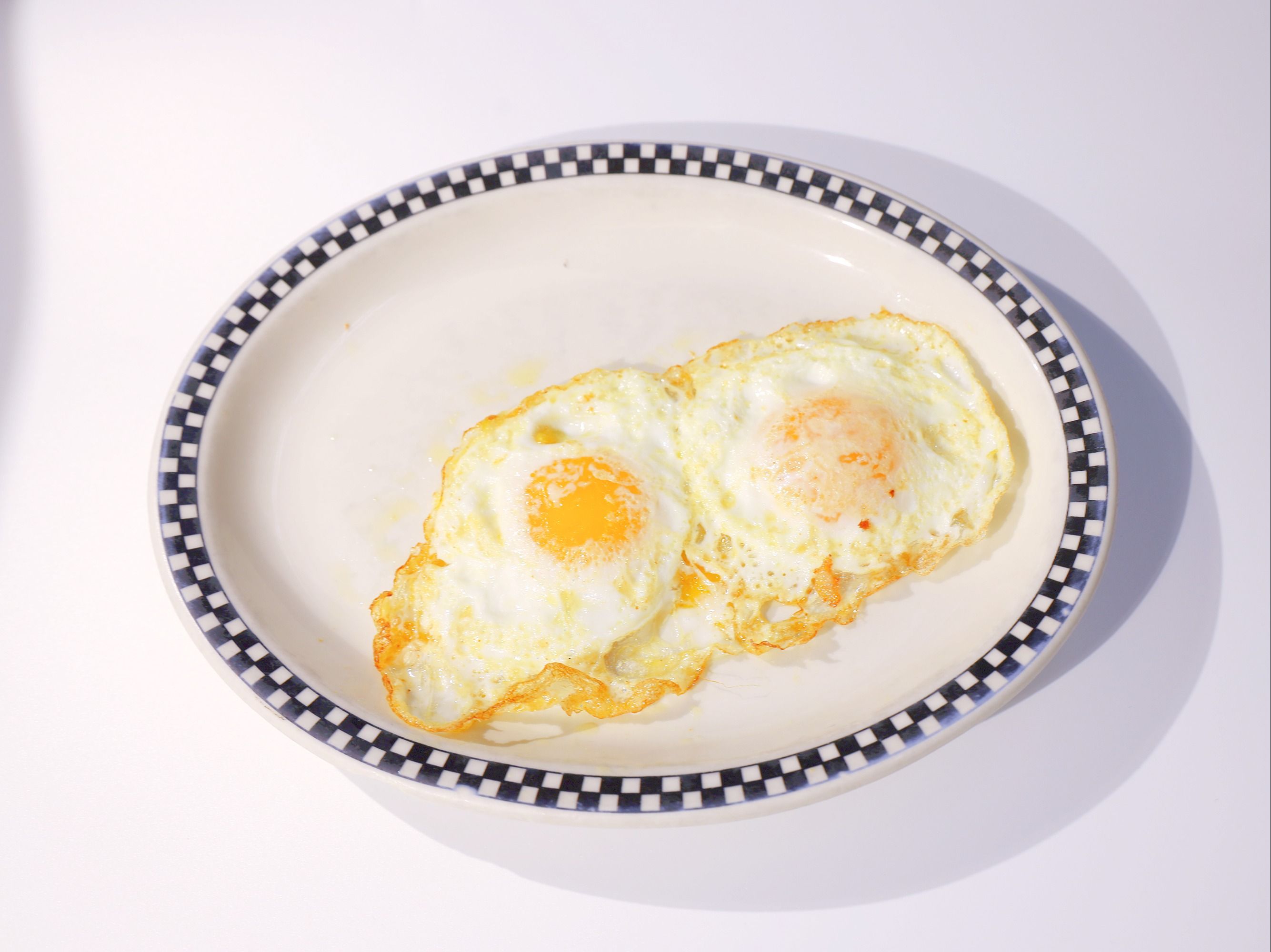 Two Eggs With Turkey Bacon.