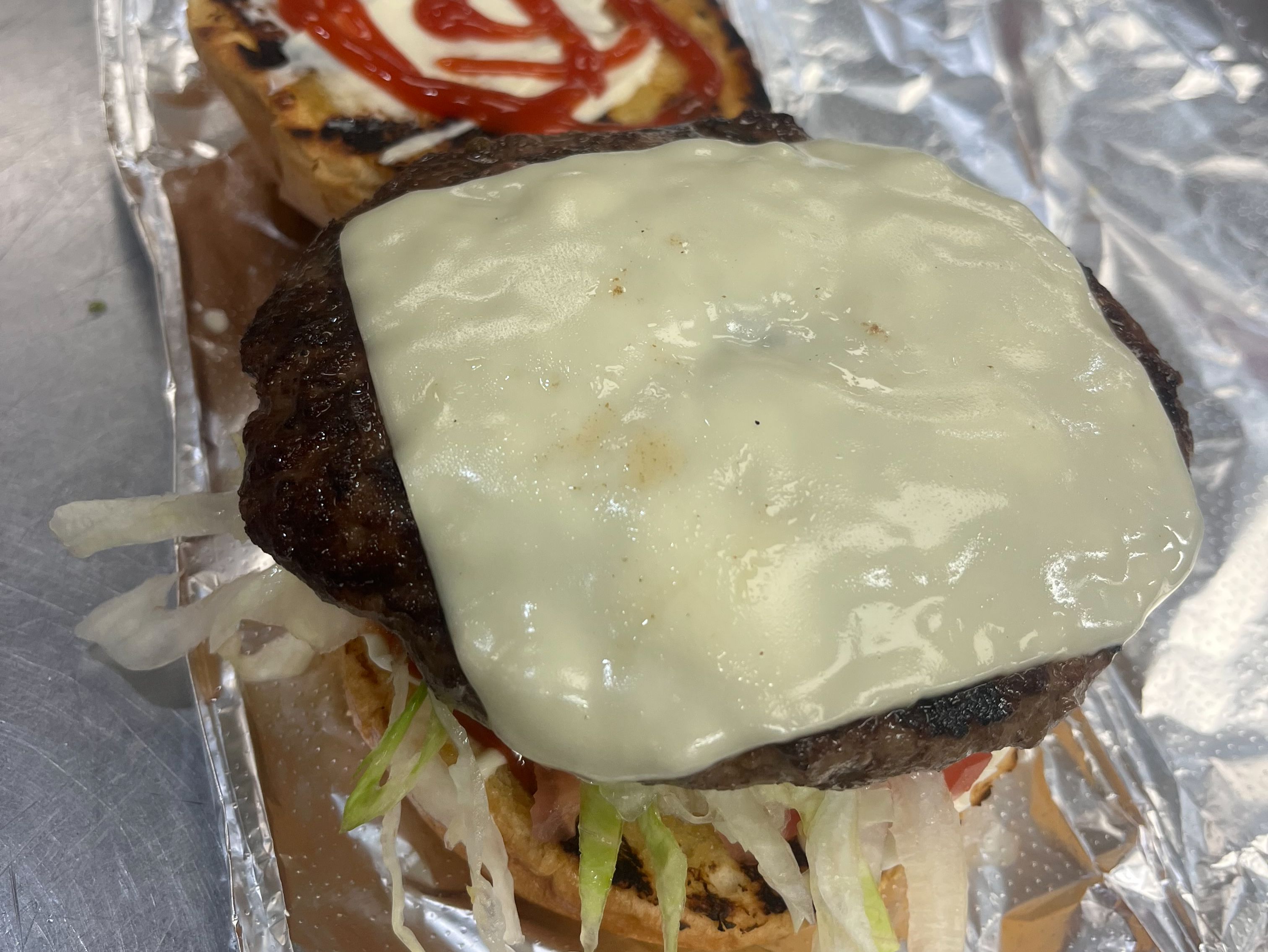 Cheeseburger Sandwich Only.