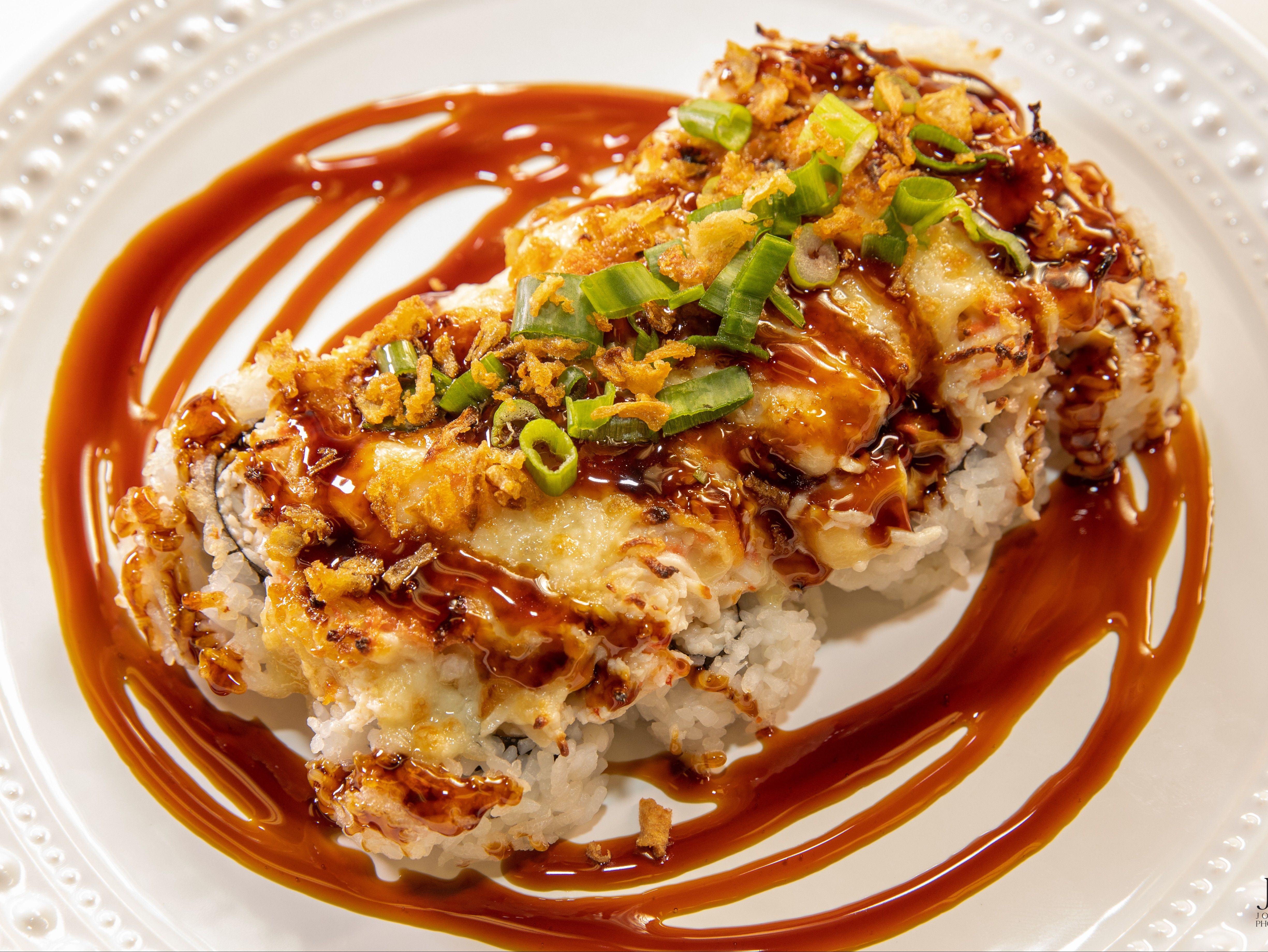 Baked Dynamite Roll.
