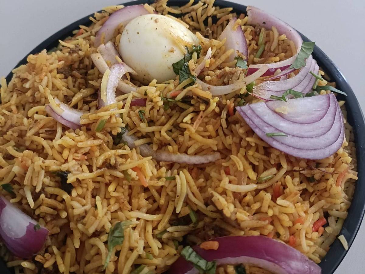 Goat Biryani*.