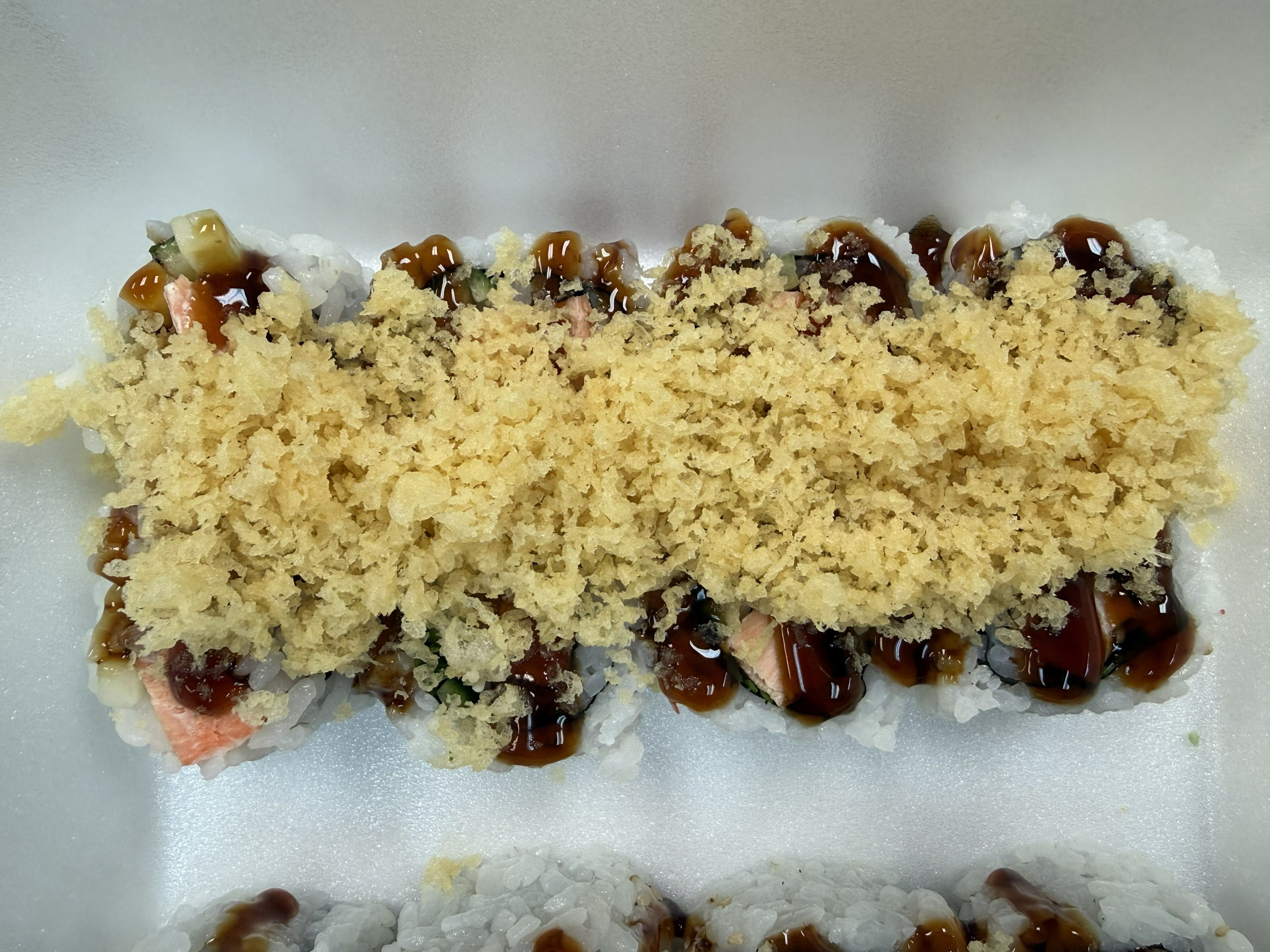 Salmon Teriyaki Roll.