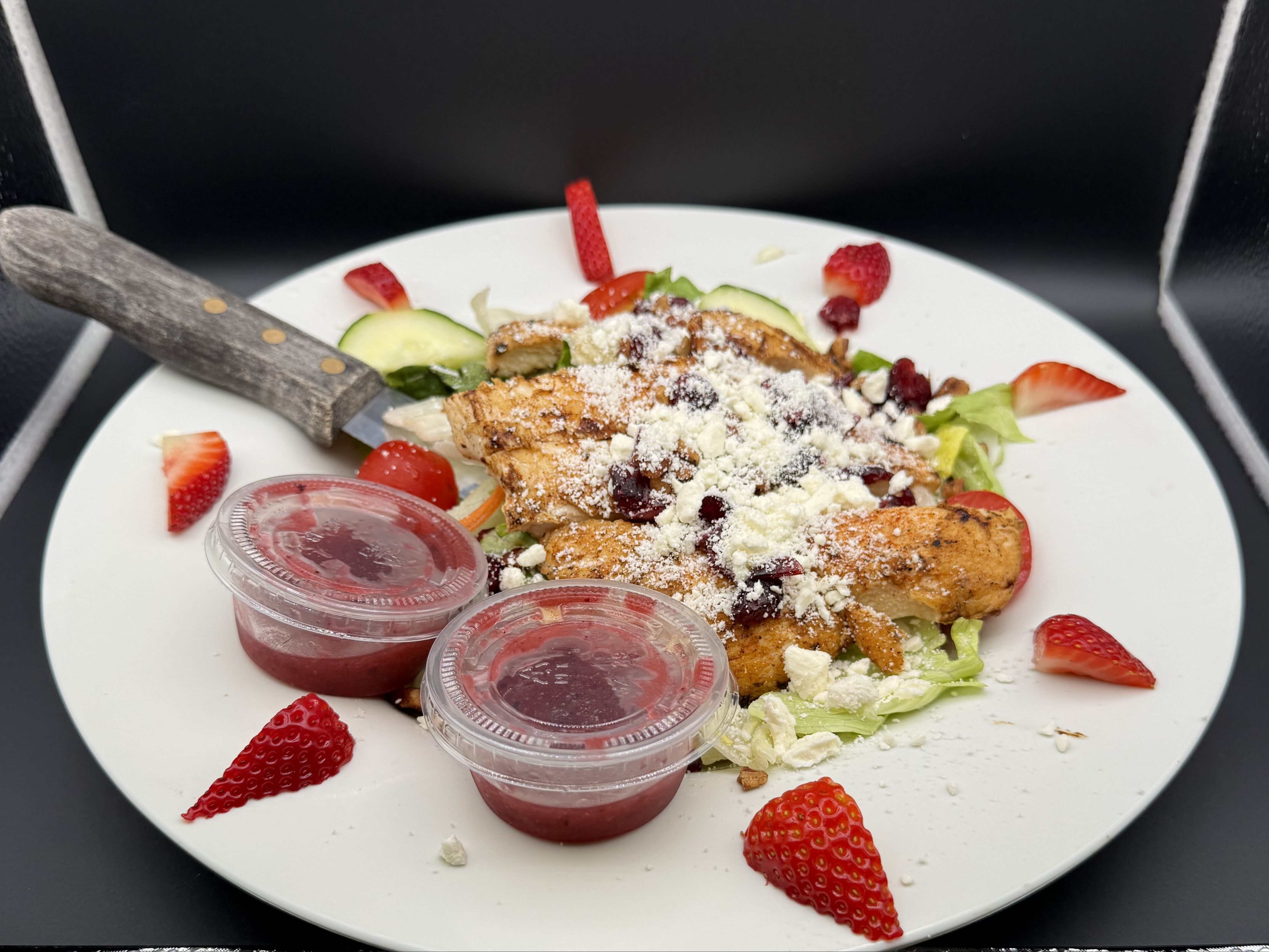 Strawberry Pecan Salad.