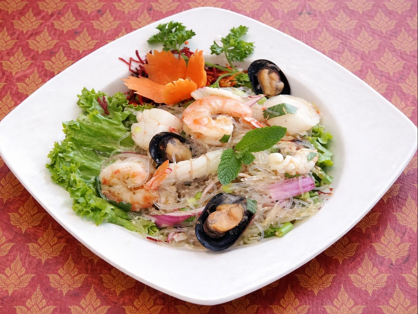 Mixed Seafood Salad.