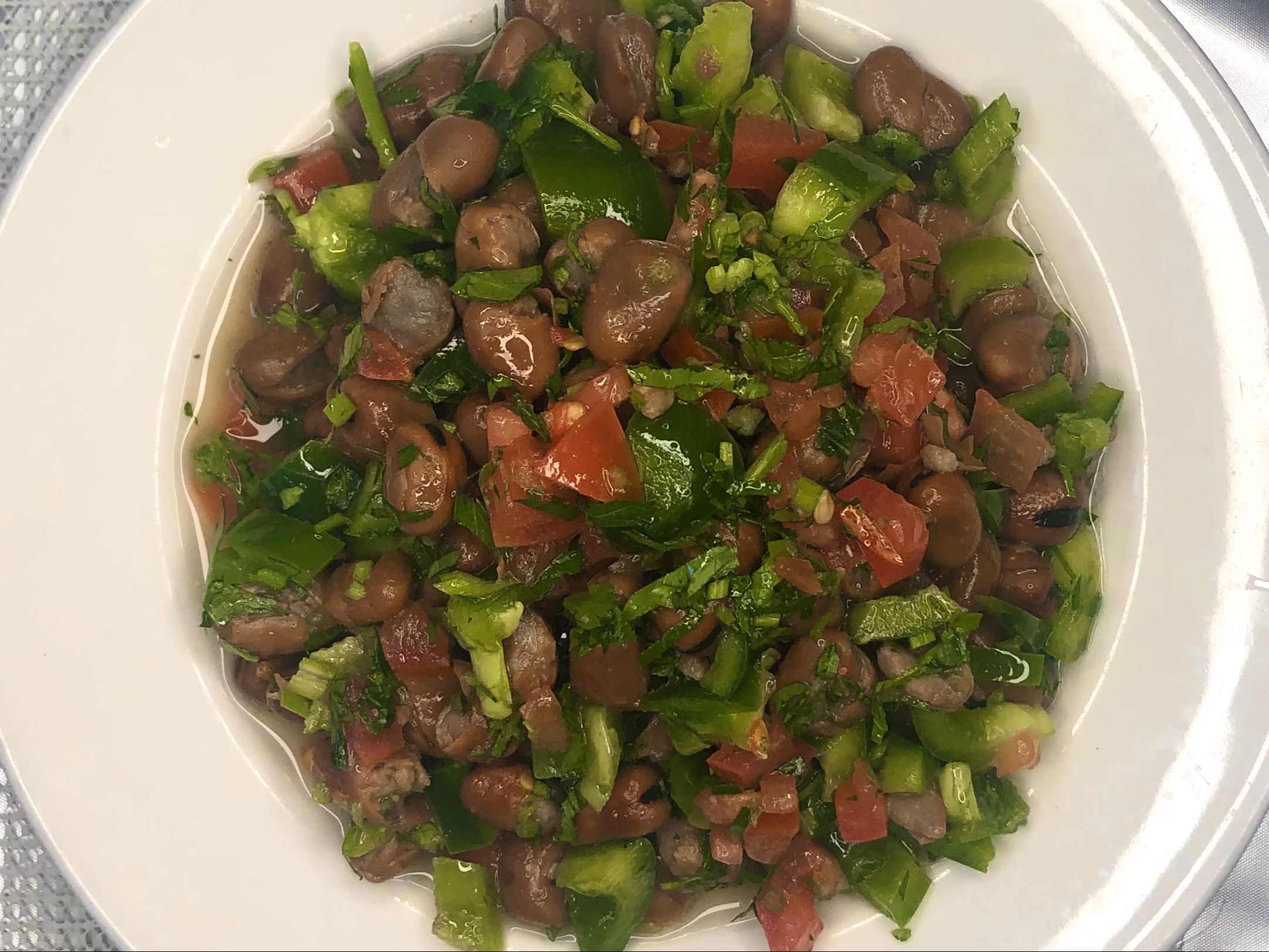#10 Fava Bean Salad.