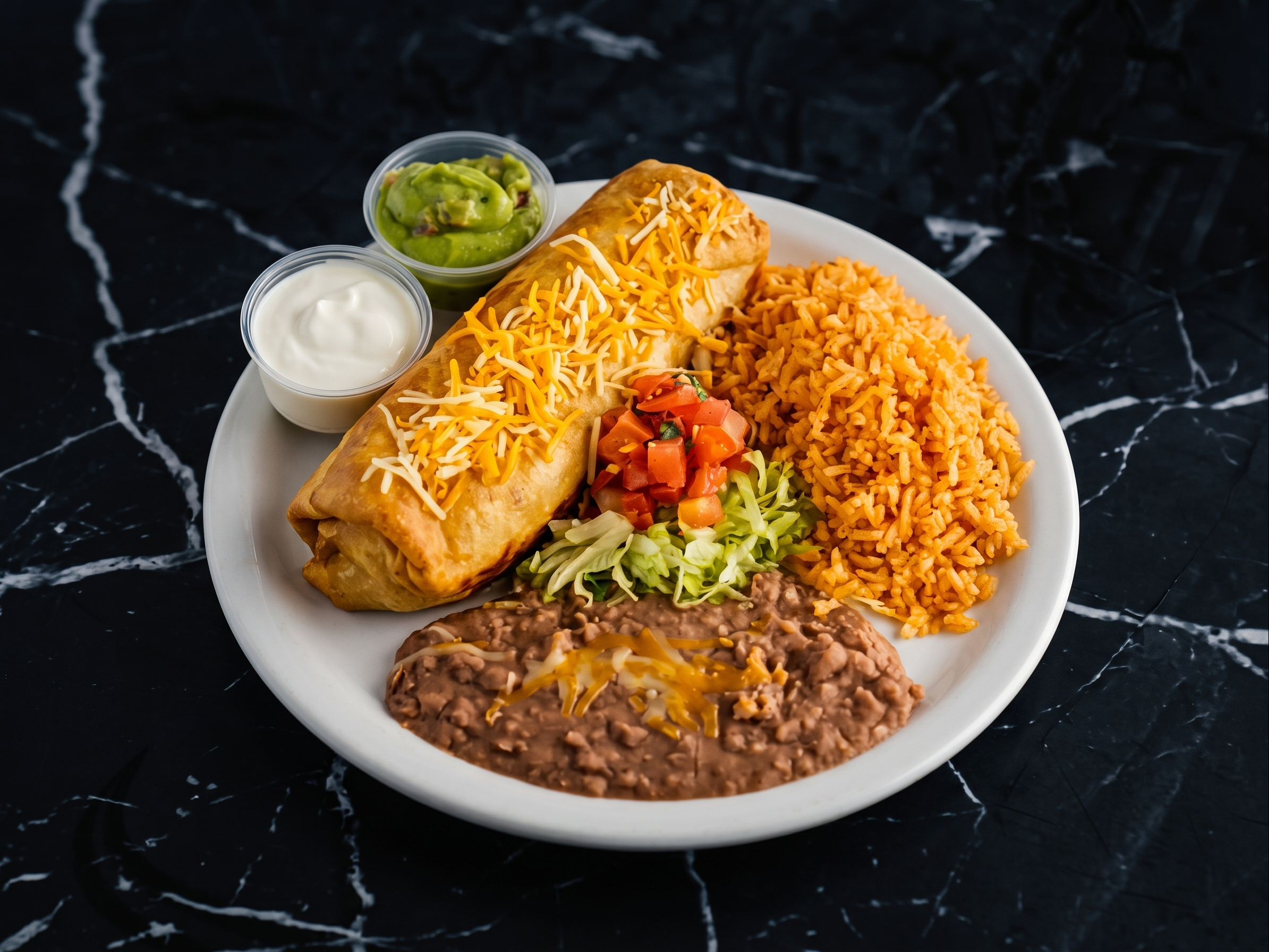 Chimichanga Combo.