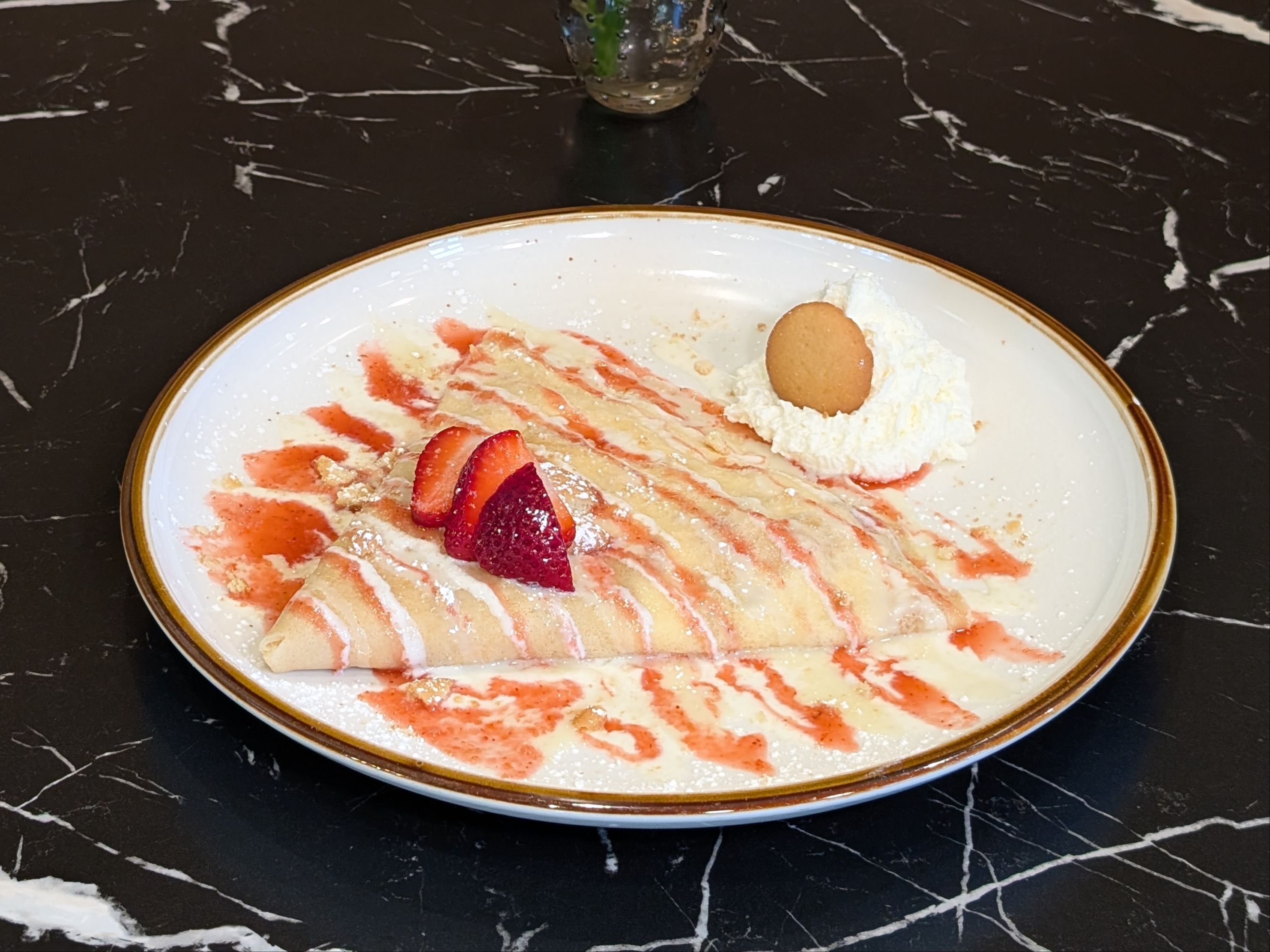 Strawberry Shortcake Crêpe (Seasonal).