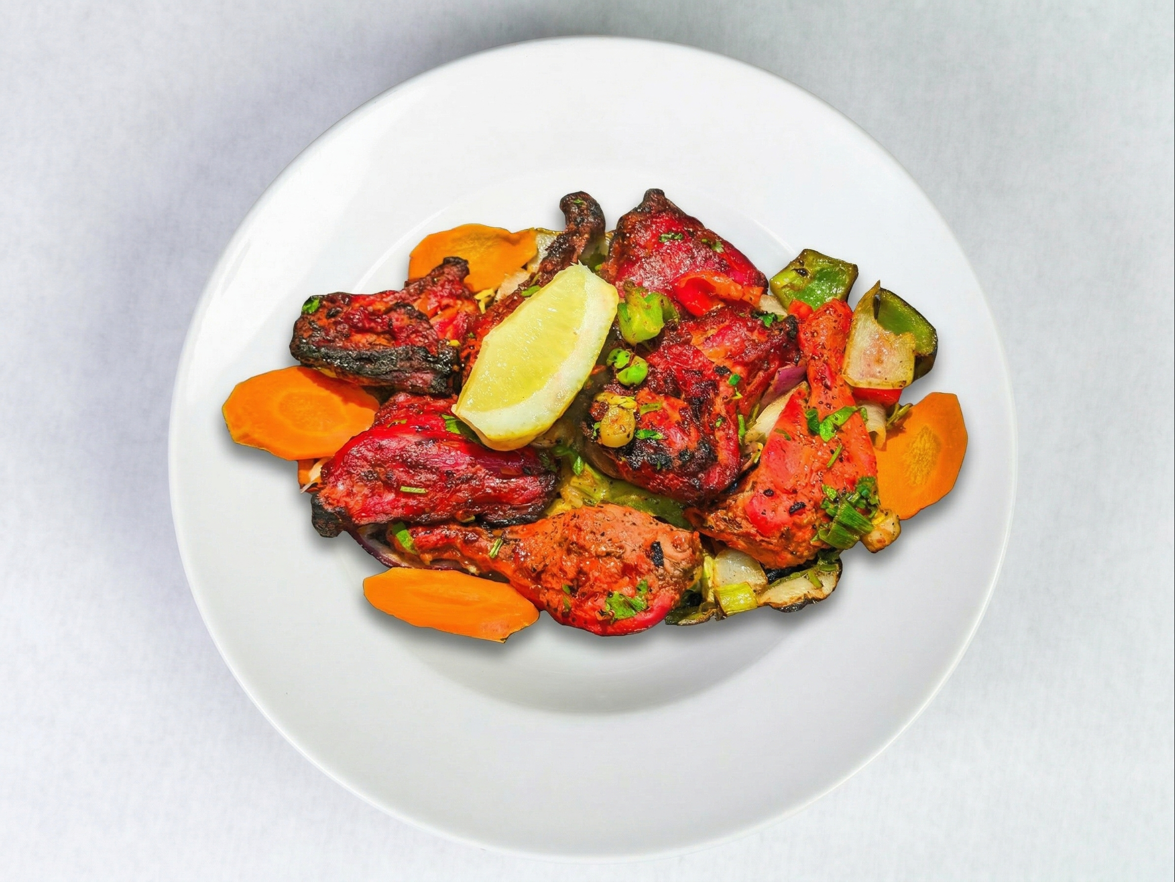 Tandoori Chiken Half (With Bone)