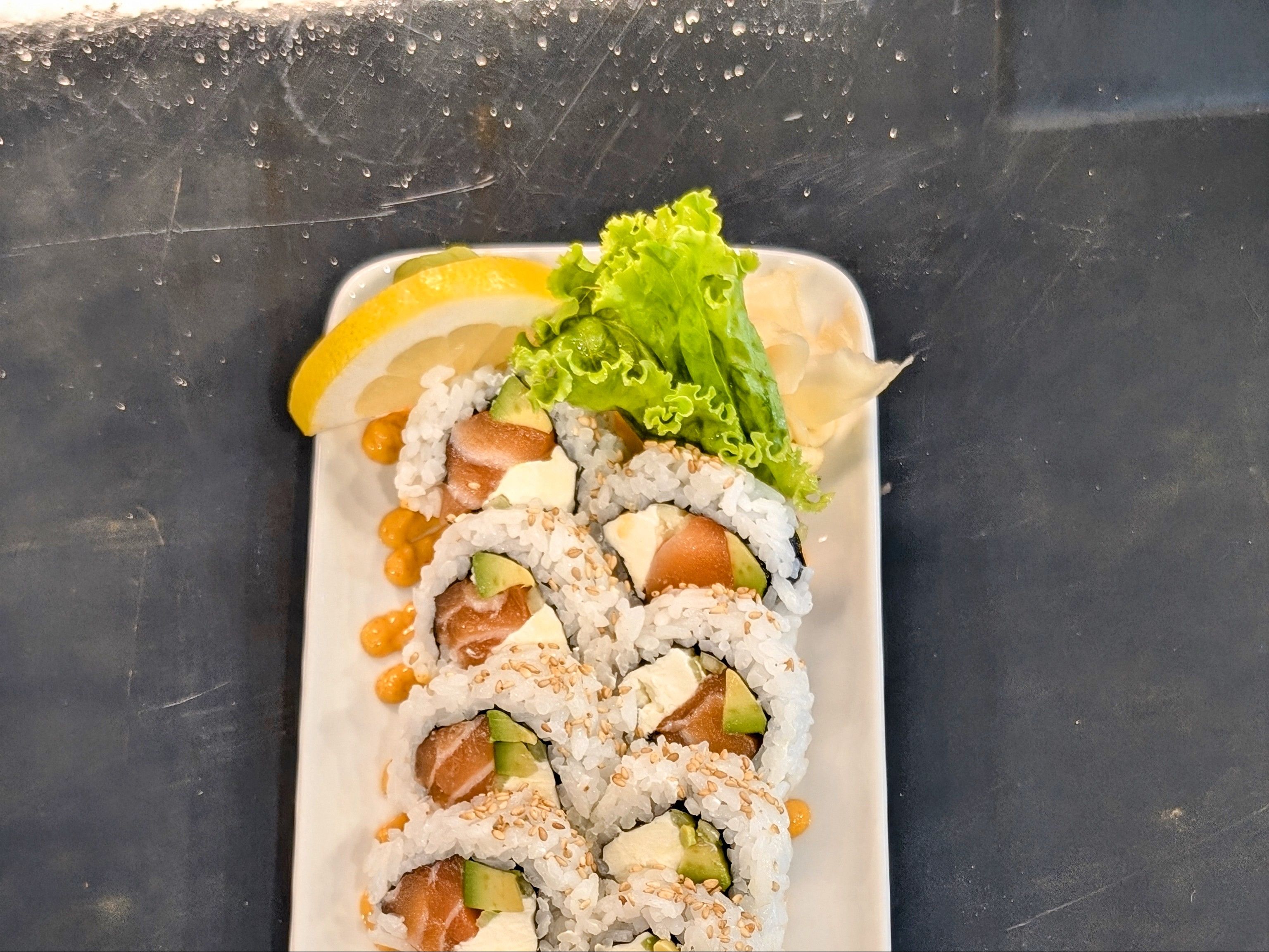 SPICY CREAM CHEESE ROLL.