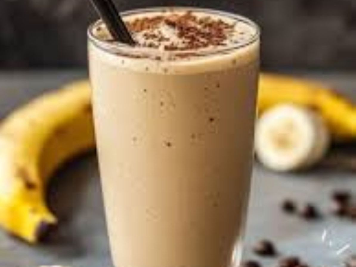 Caffeinated Protein Bliss Smoothie.