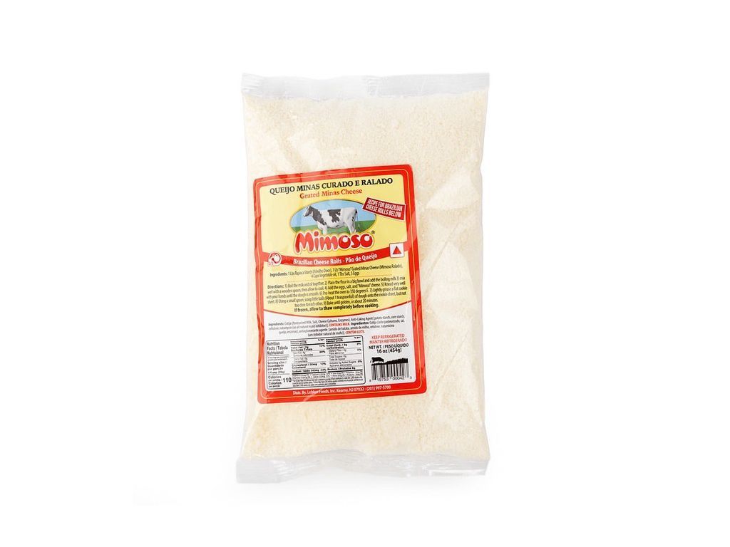Grated Minas Cheese Mimoso - 454g.