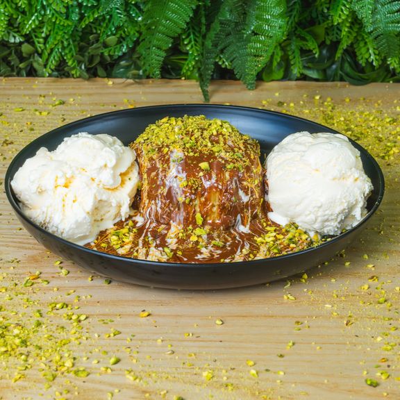 Dubai Lava Cake Sundae