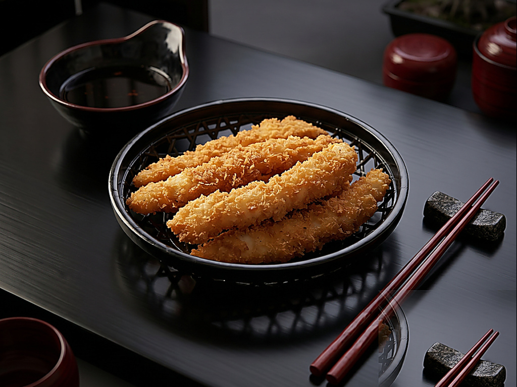 Calamari Steak Tempura.