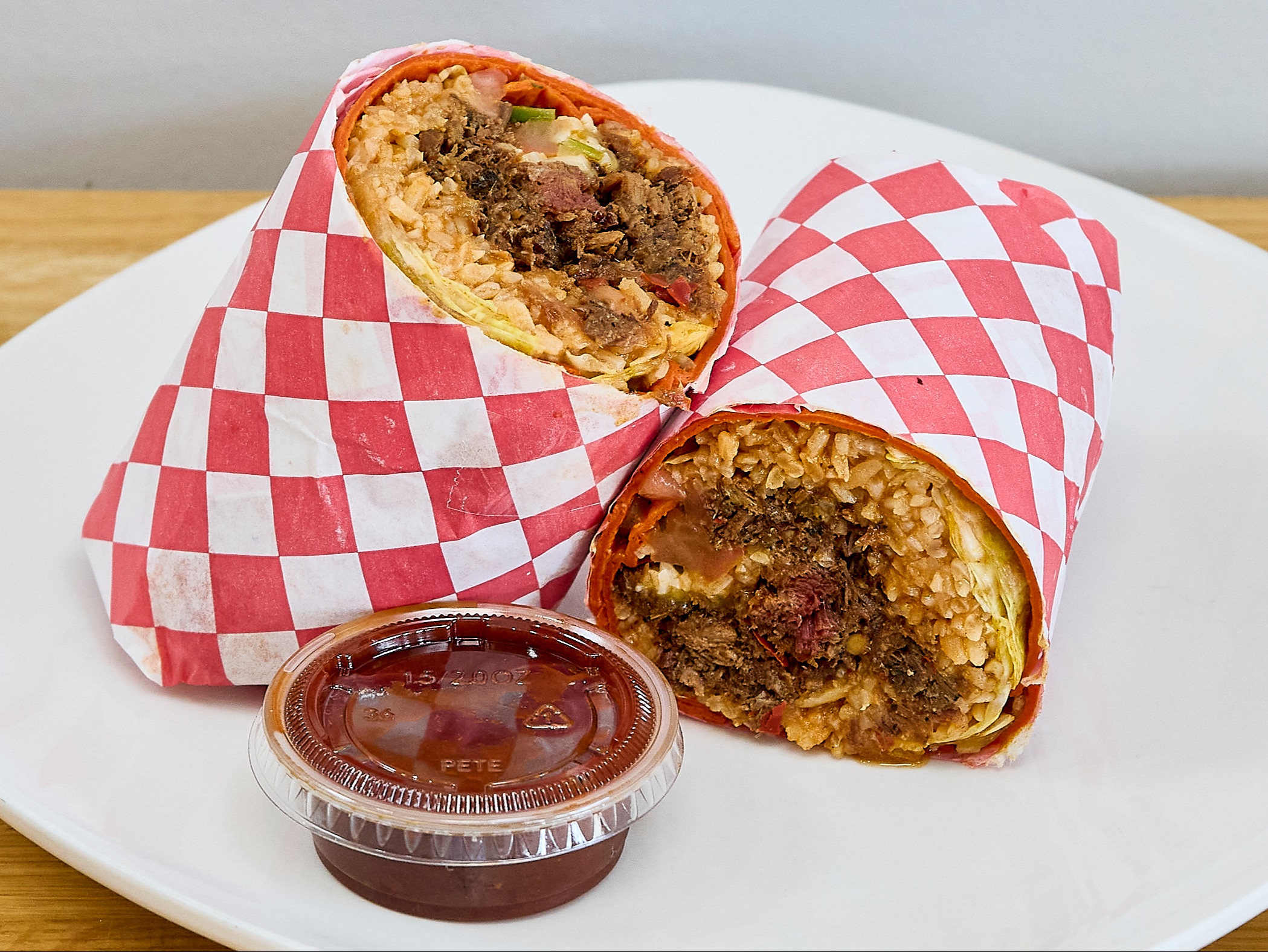 Smoked Birria Burrito.