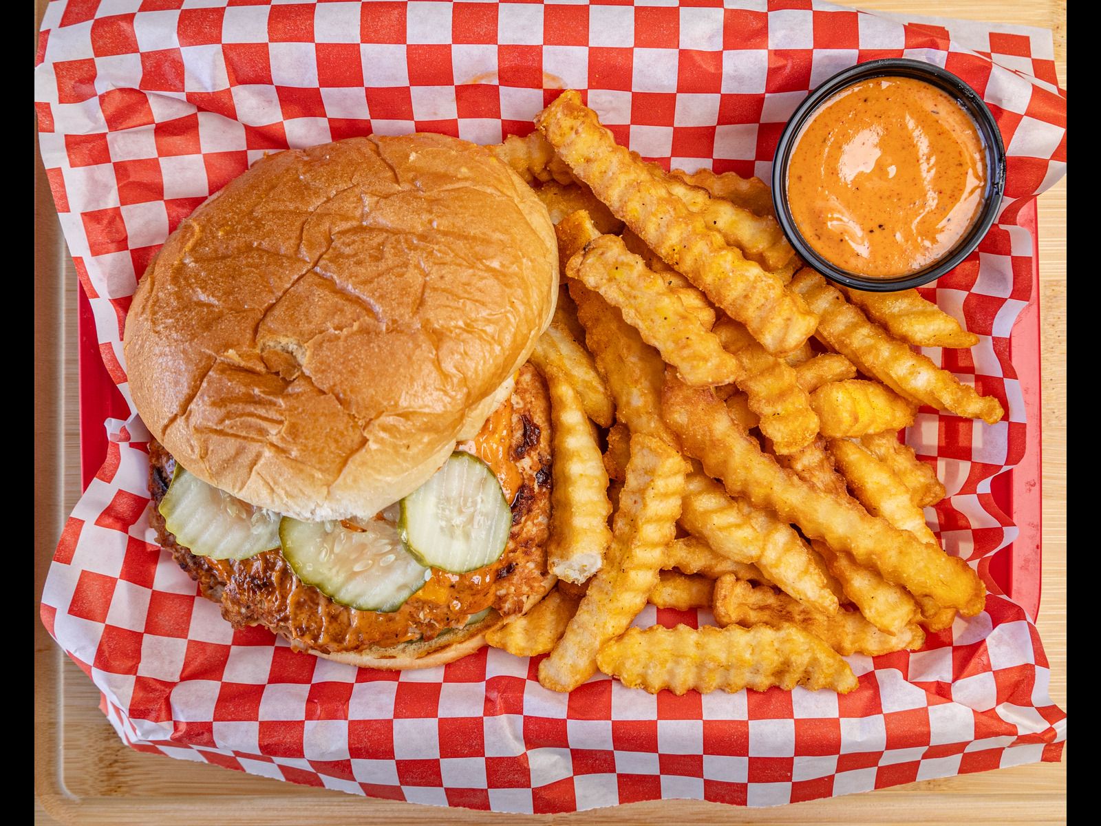 KLUCKIN SMASHED BURGER COMBO 2