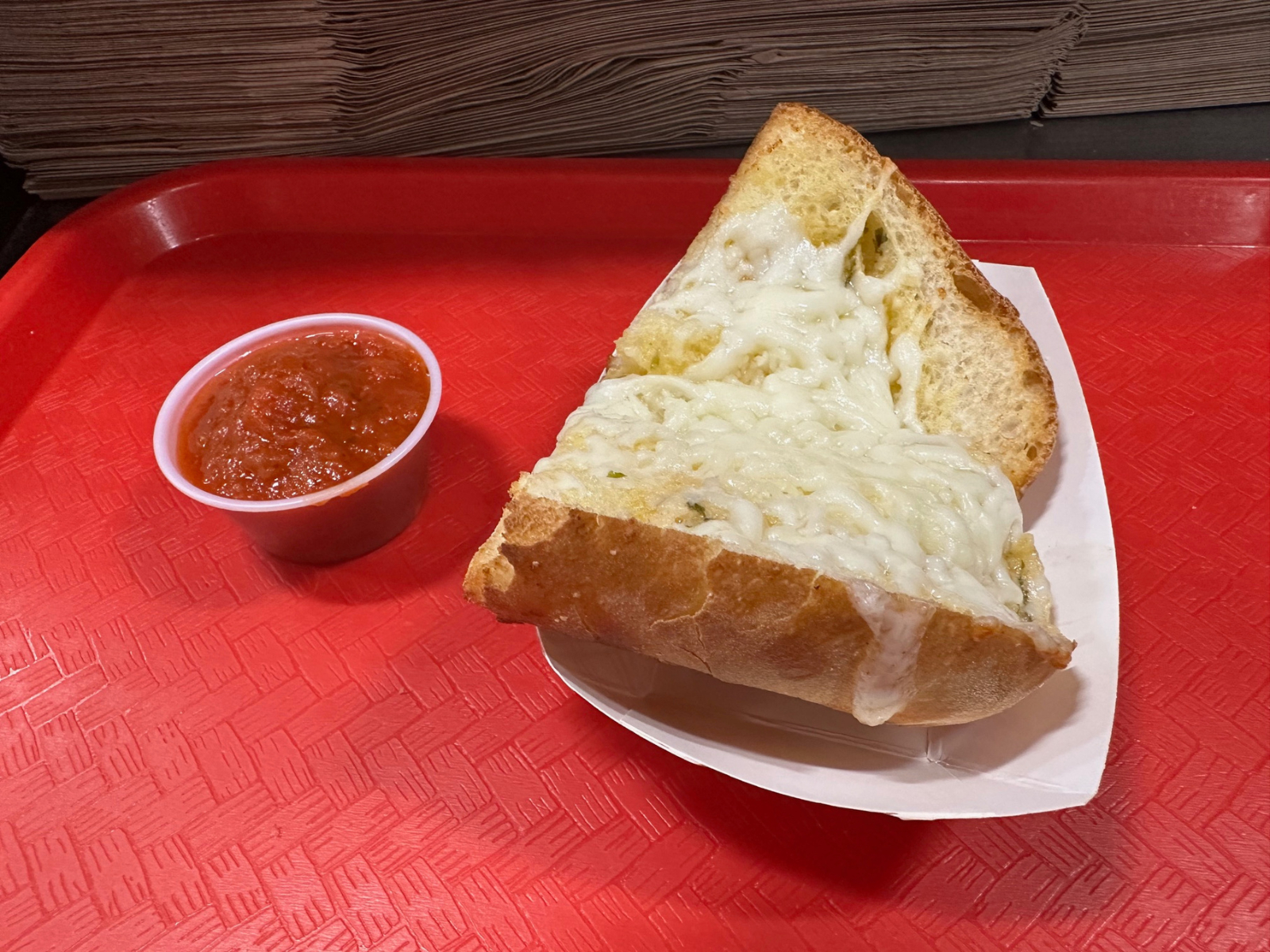 Half Garlic Bread & Mozzarella (online)