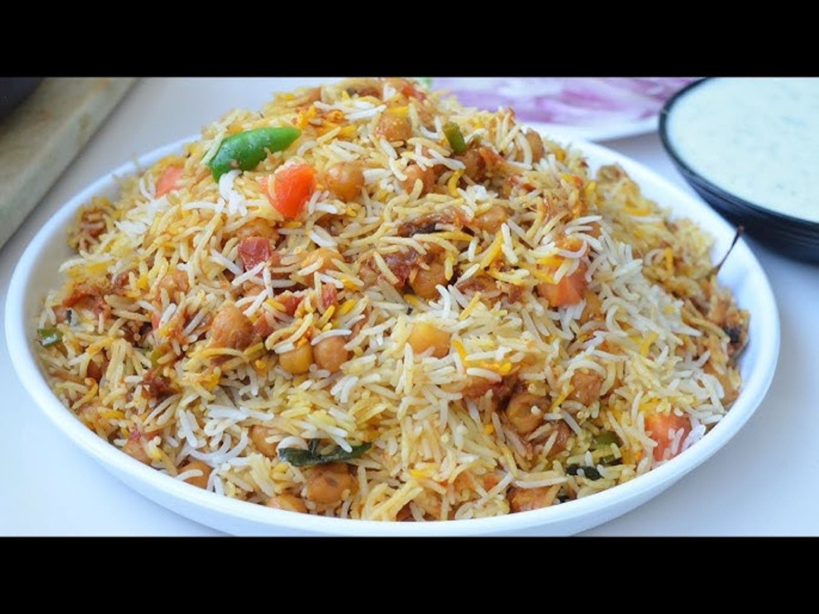 Chole Biryani