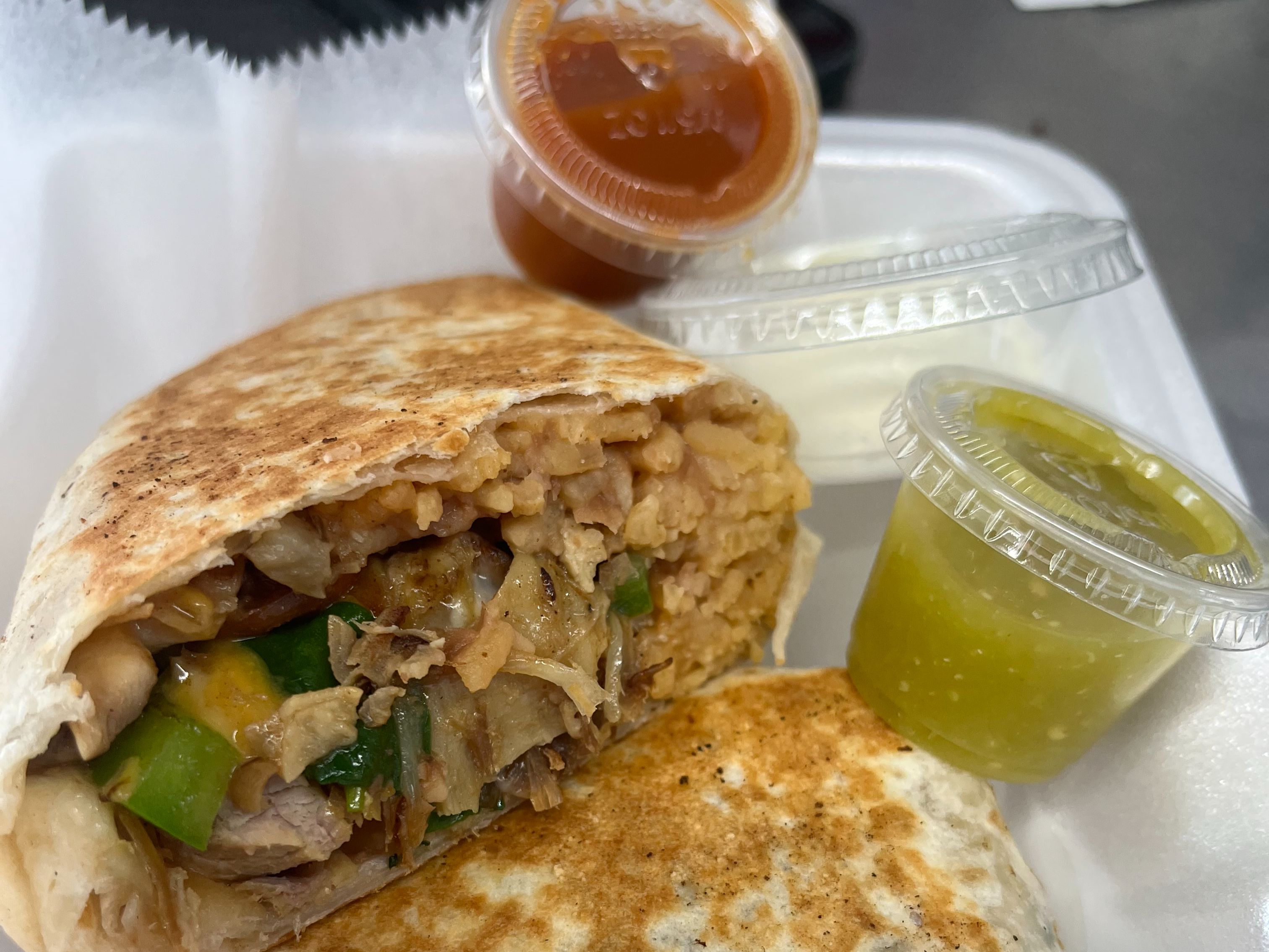 burrito pollo