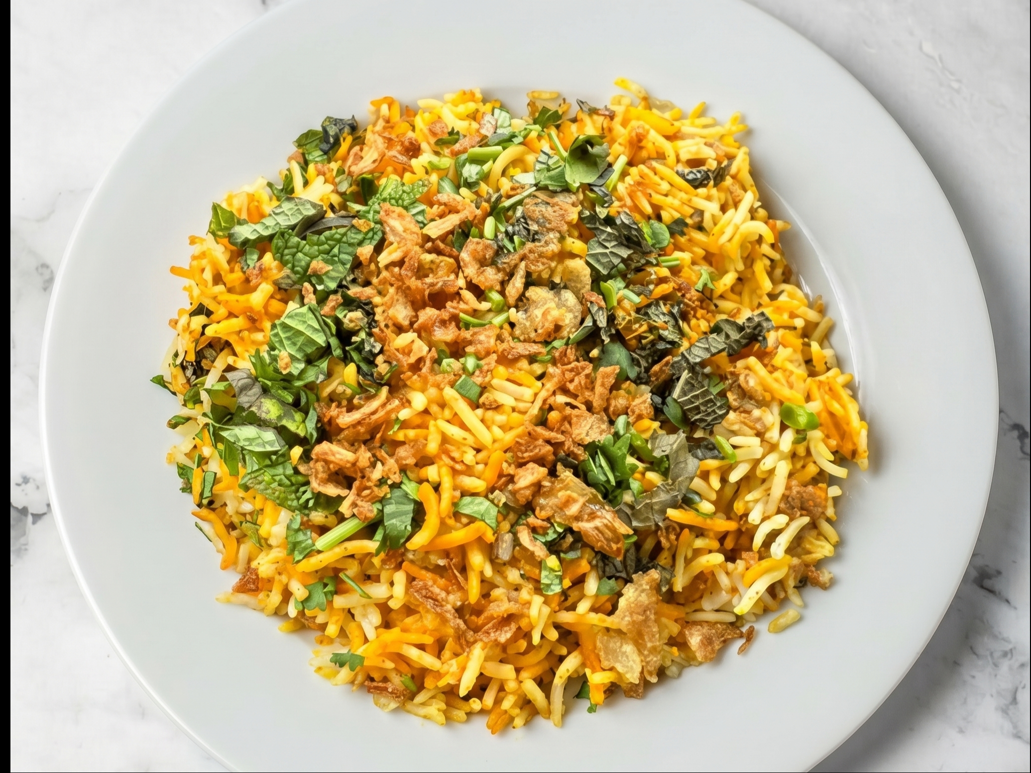 Goat Biryani.