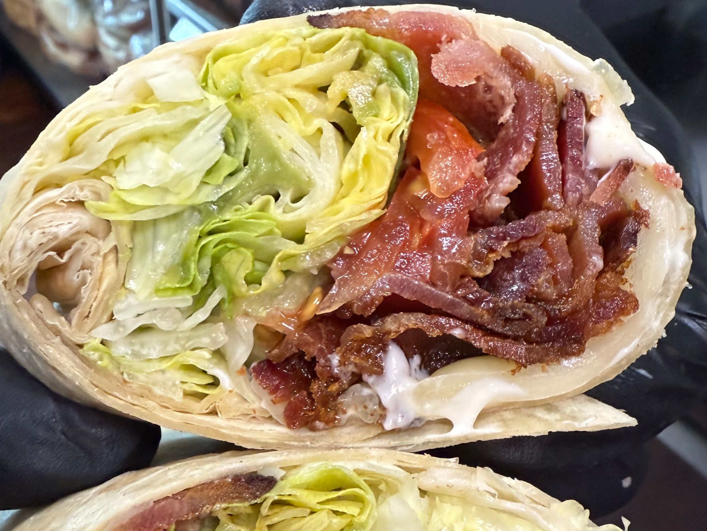 BLT wrap.