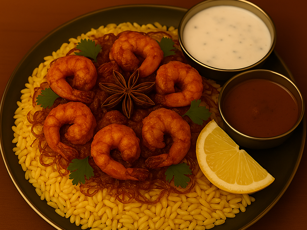 Special Shrimp Biryani    (NF)