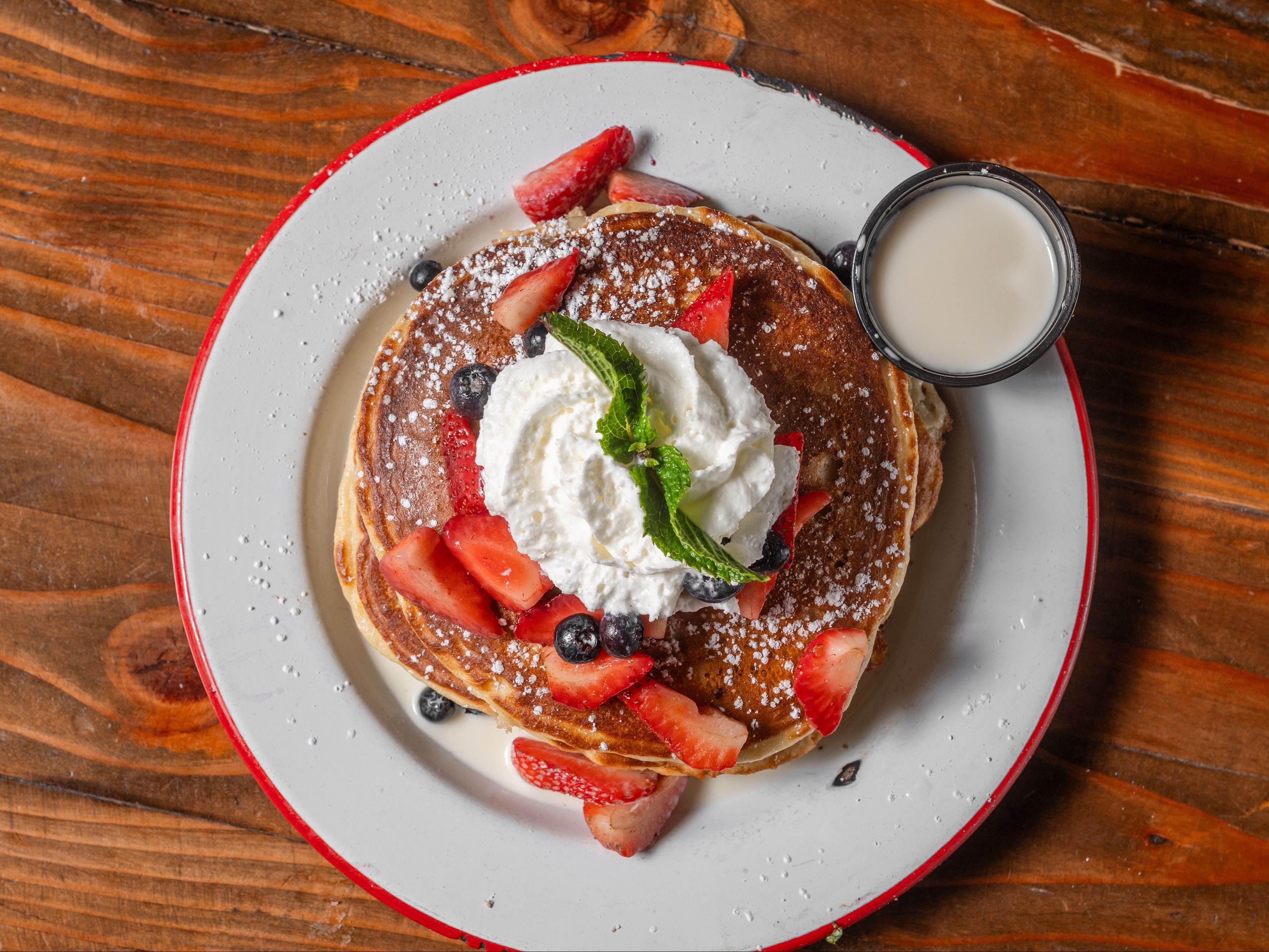 Tres Leches Pancakes.