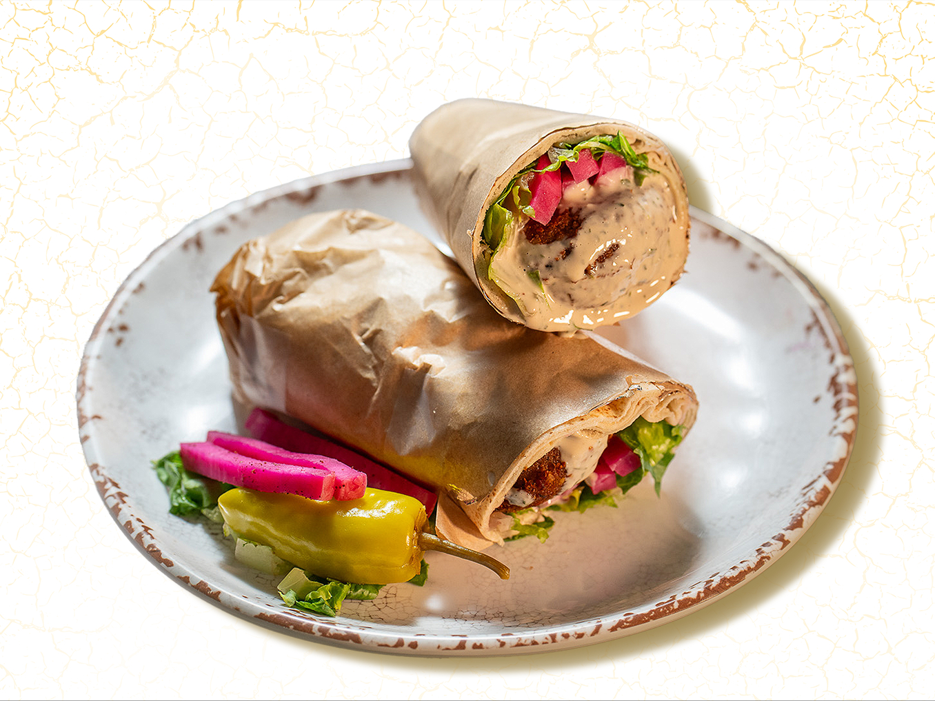 Falafel Wrap.