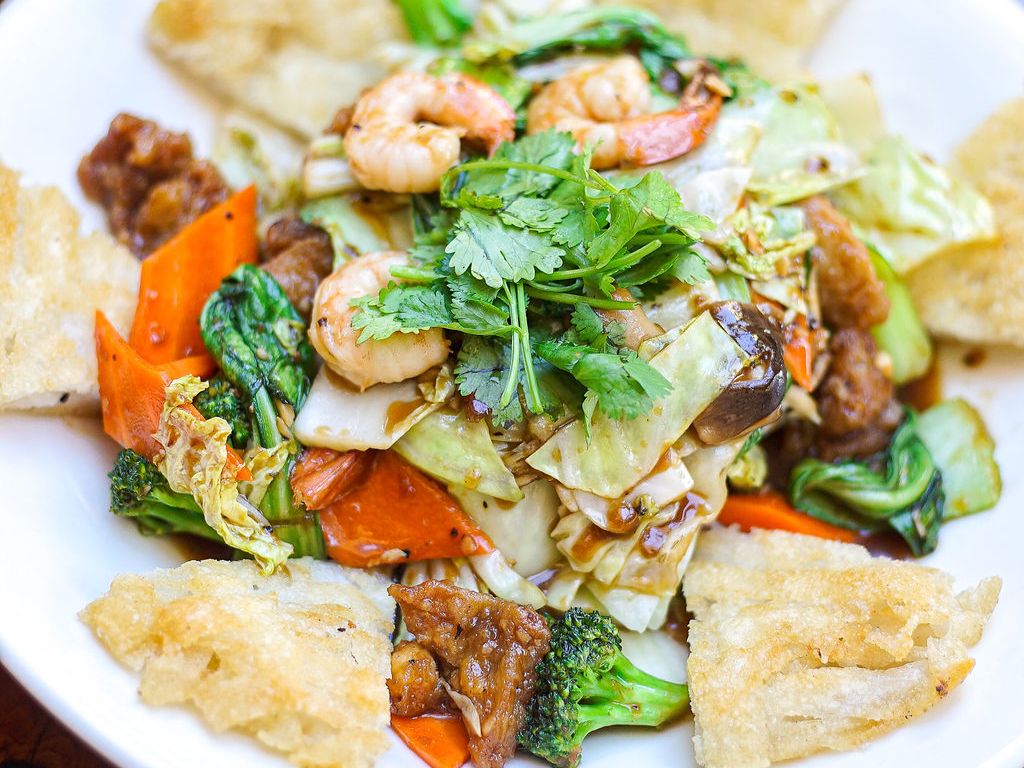 Pan-Fried Rice Noodles.