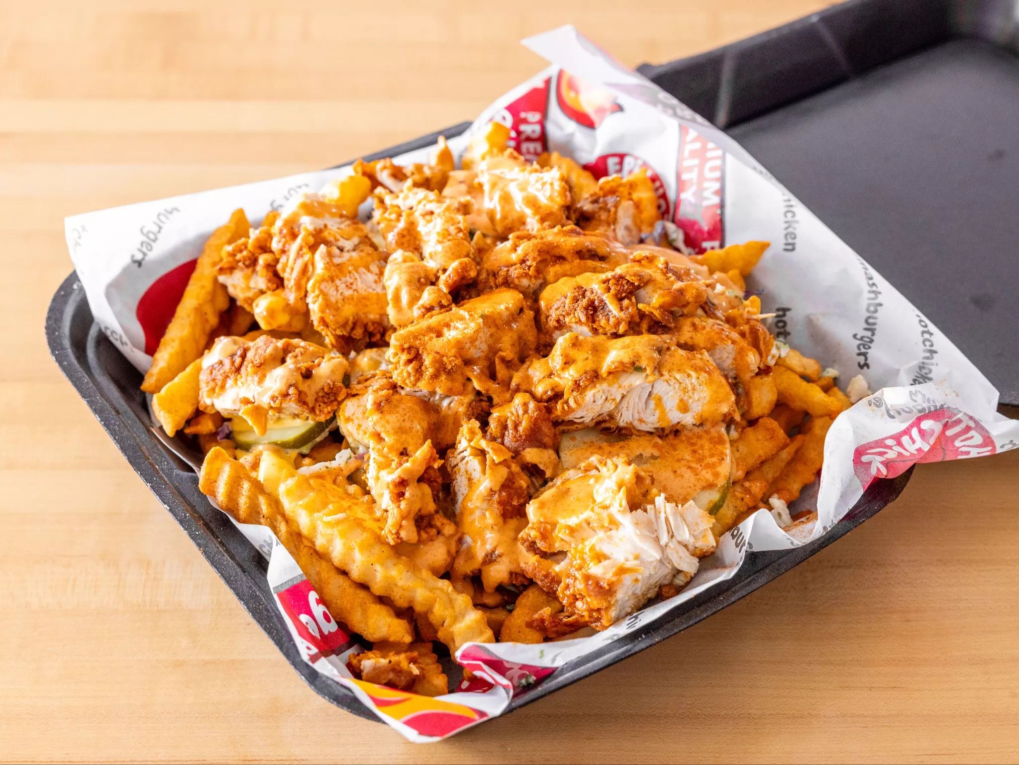 Epic Chicken Loaded Fries.