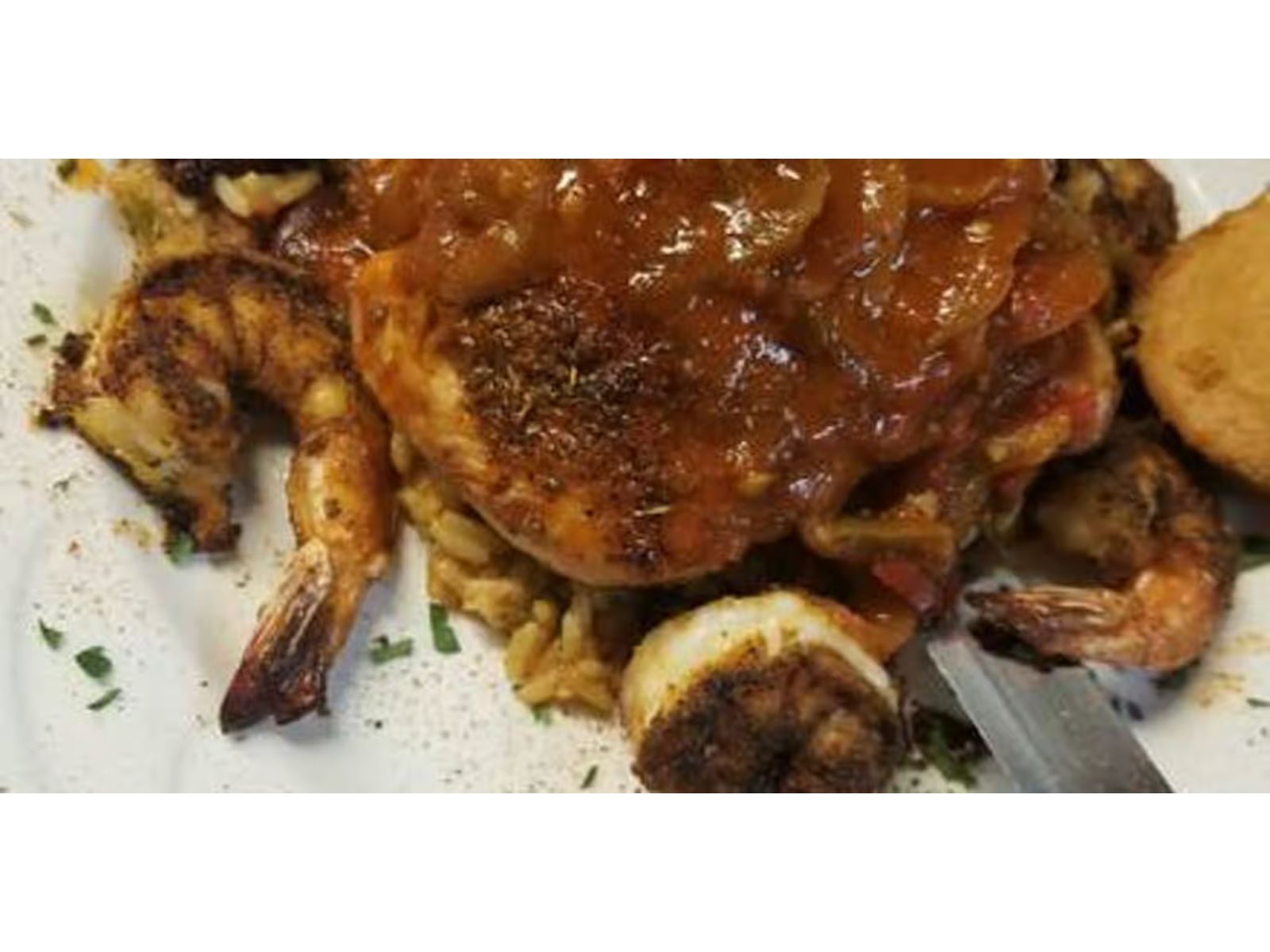 Cajun Milanese (Dinner).