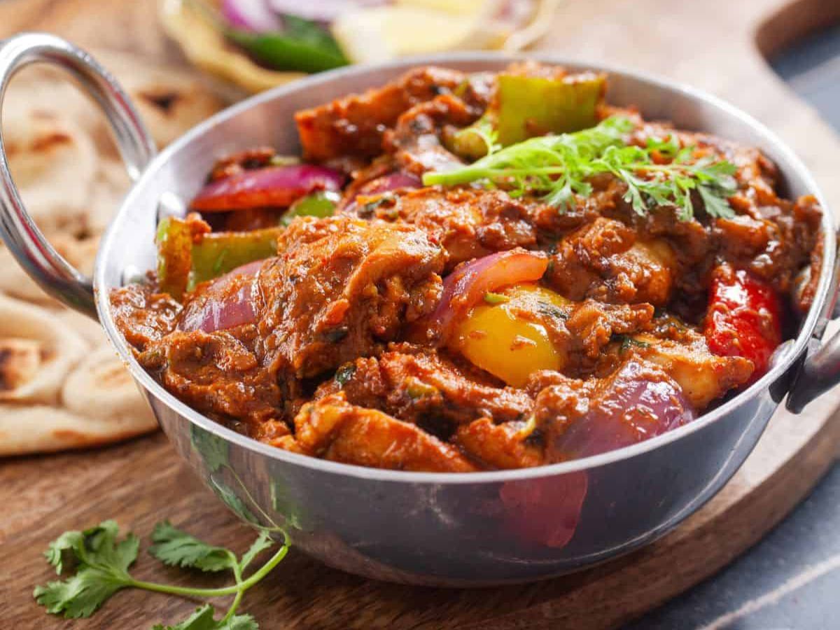Kadai Chicken (Halal).