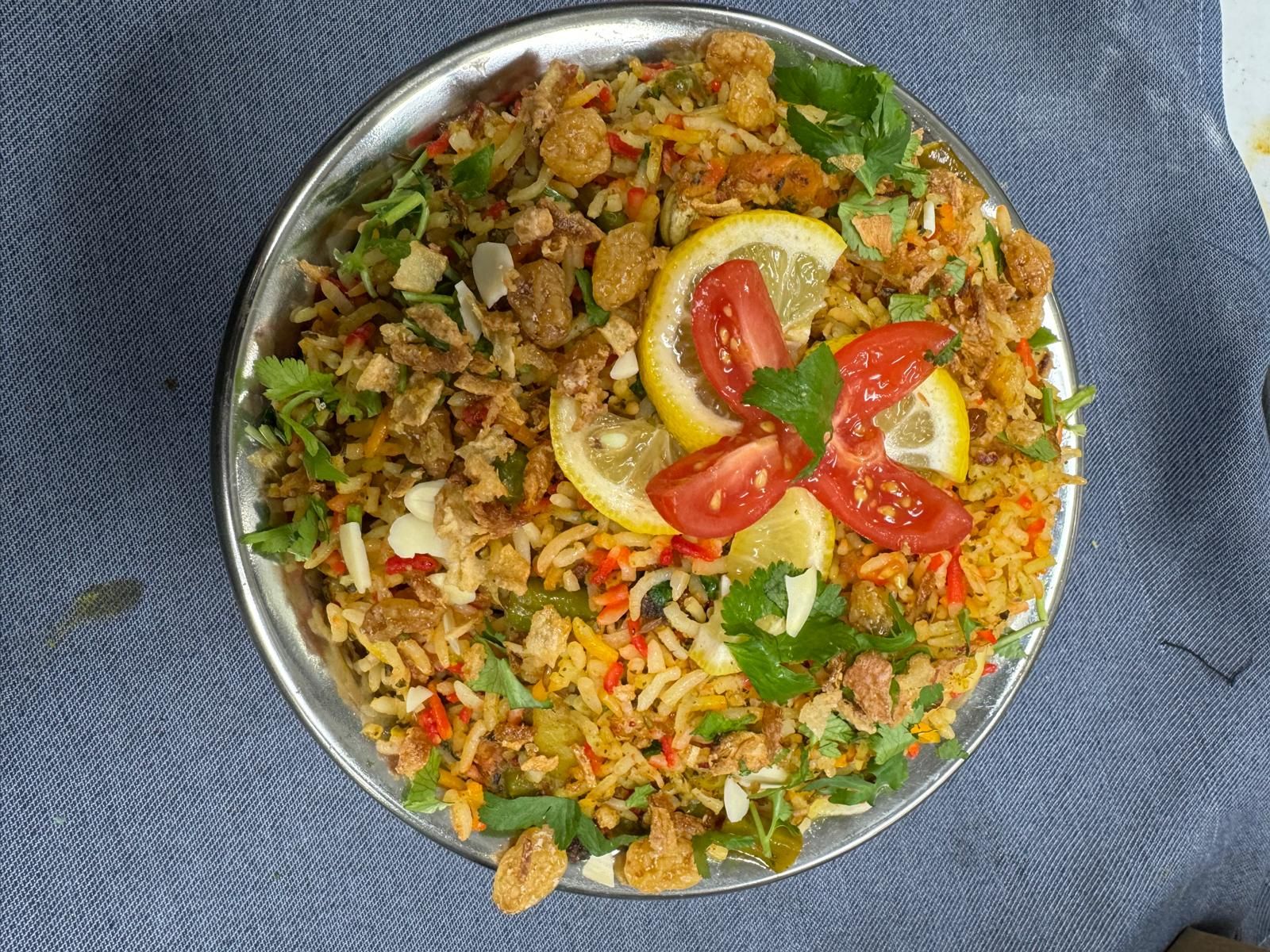 Avakai Veg Biryani.
