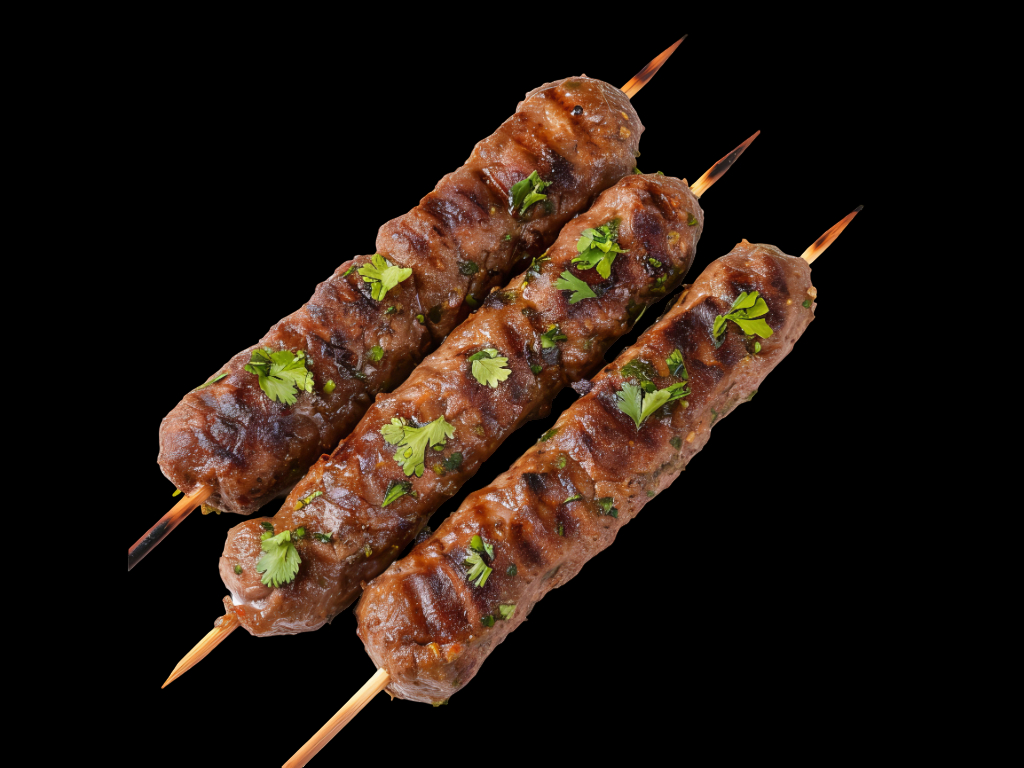 LAMB SEEKH KEBAB.
