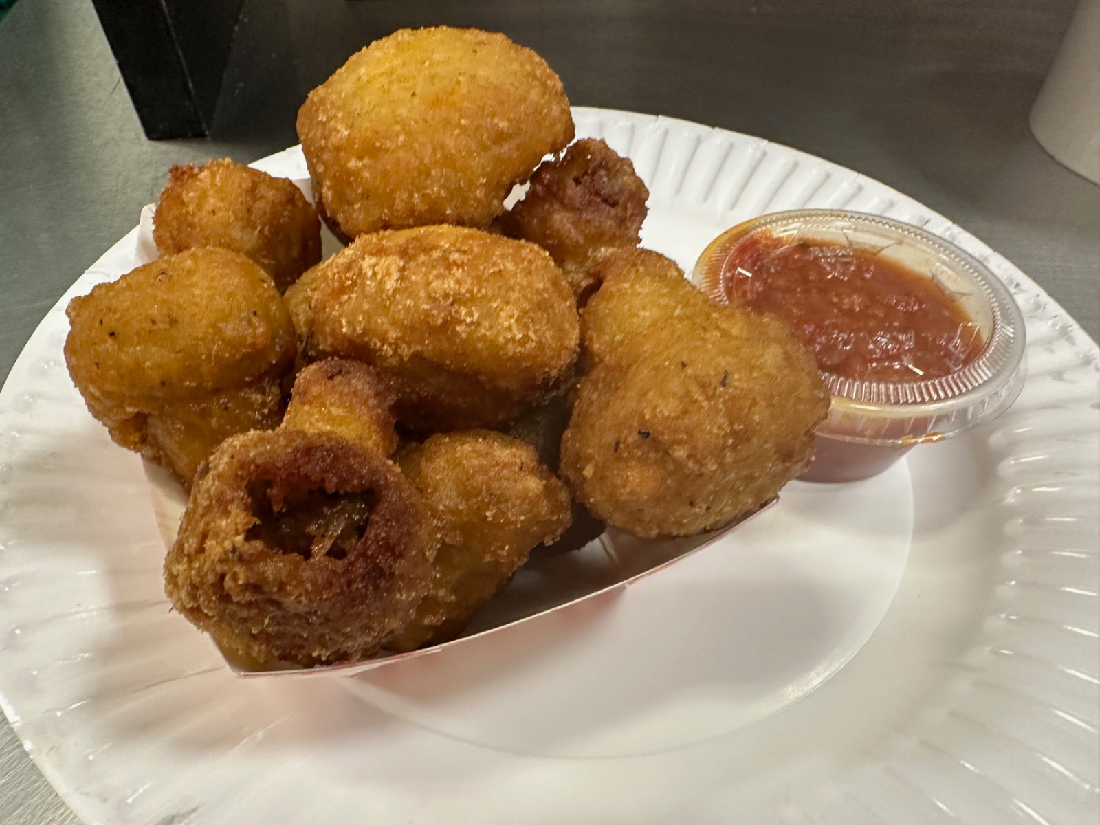 Fried Mushrooms.